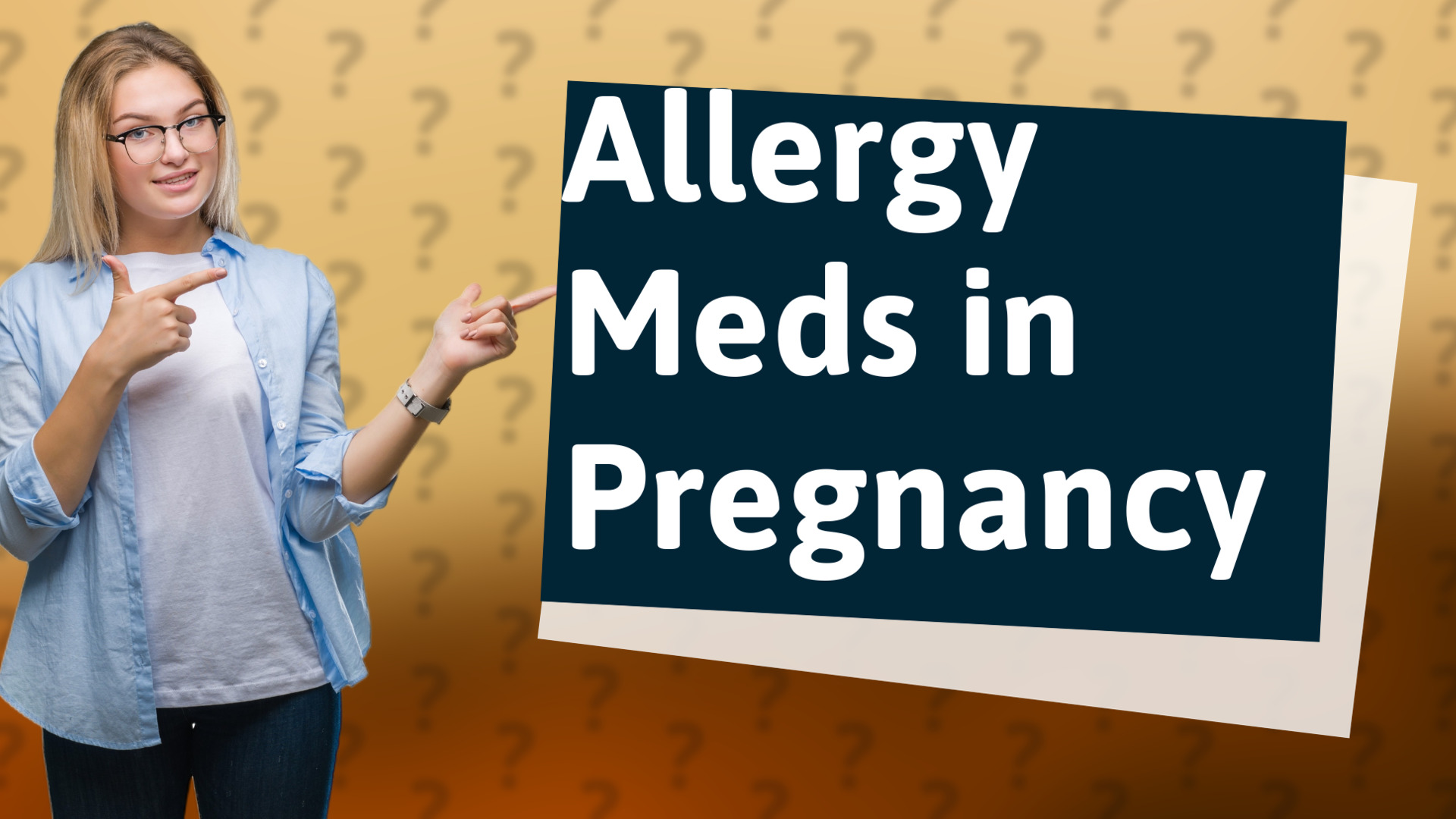 Allergy Meds in Pregnancy