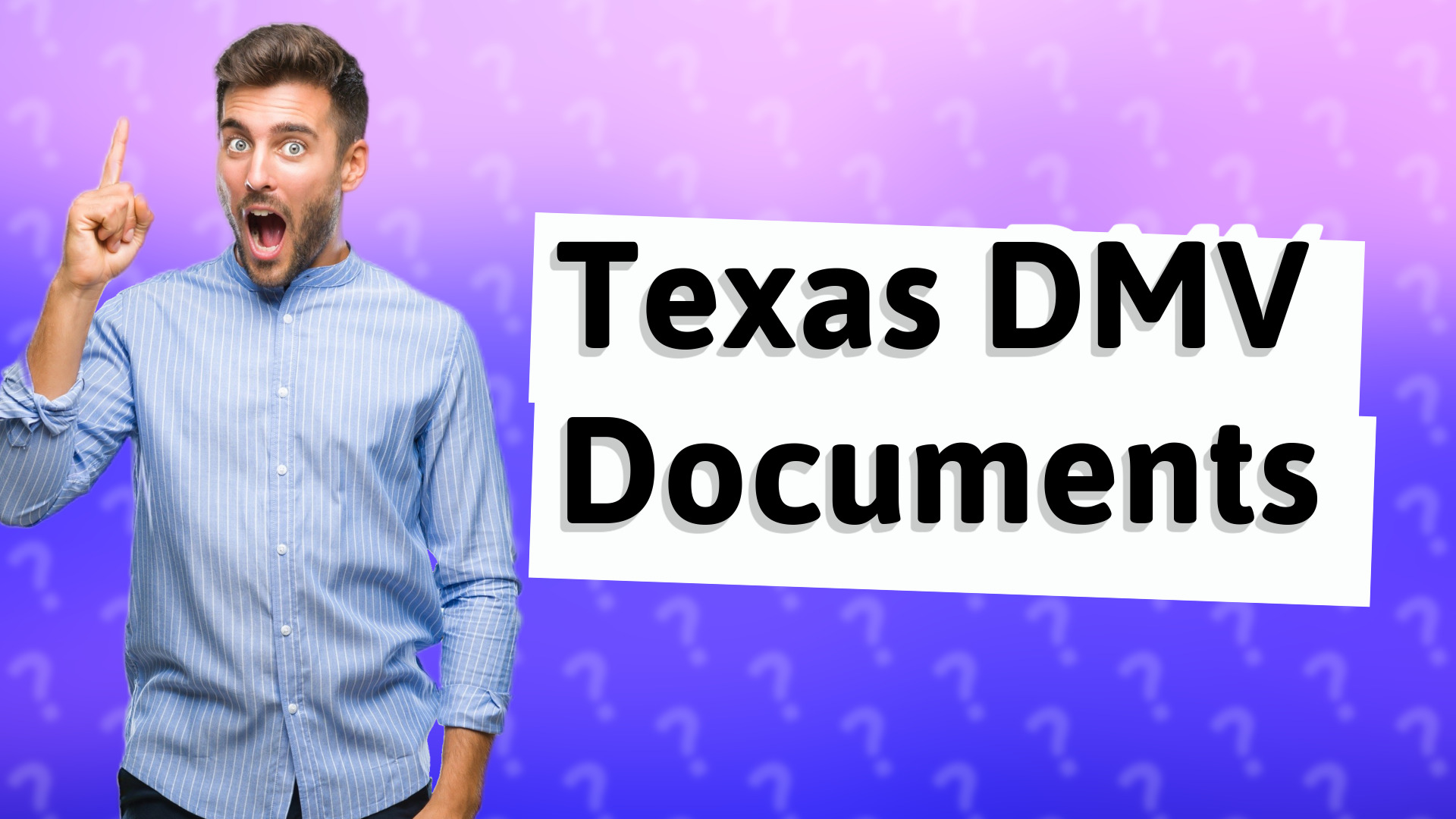 Texas DMV Documents