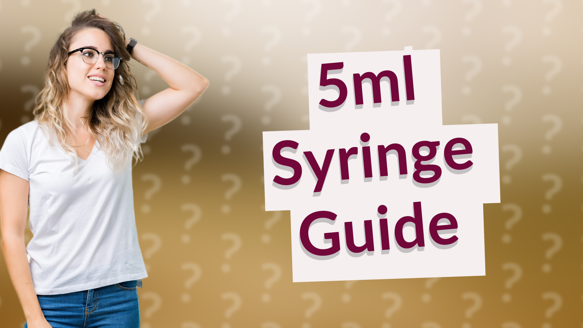 5ml Syringe Guide
