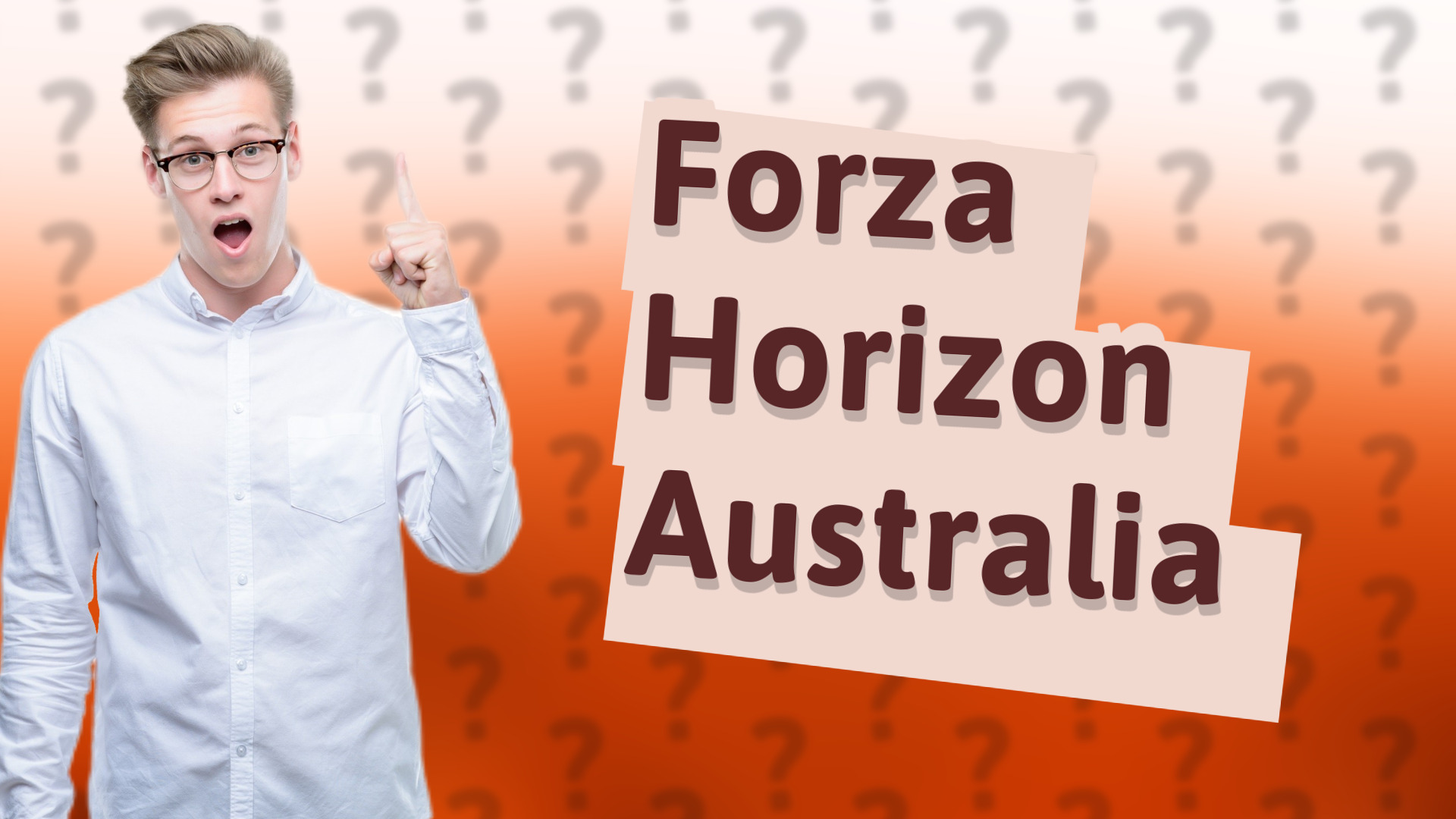 Forza Horizon Australia