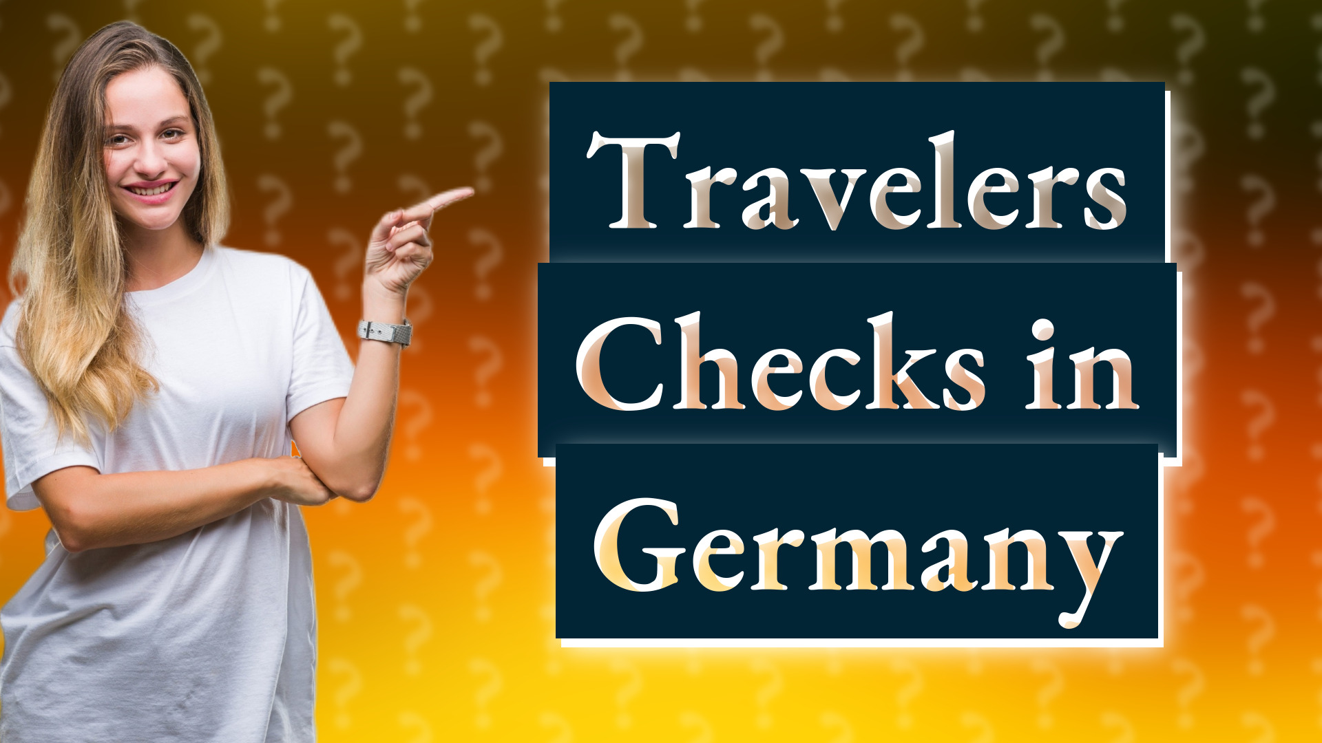 Travelers Checks in Germany