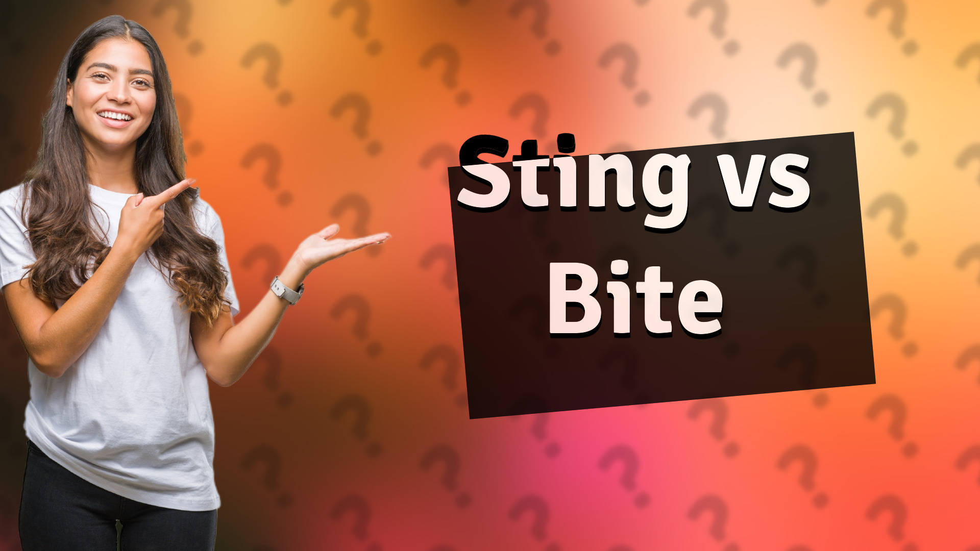 Sting vs Bite