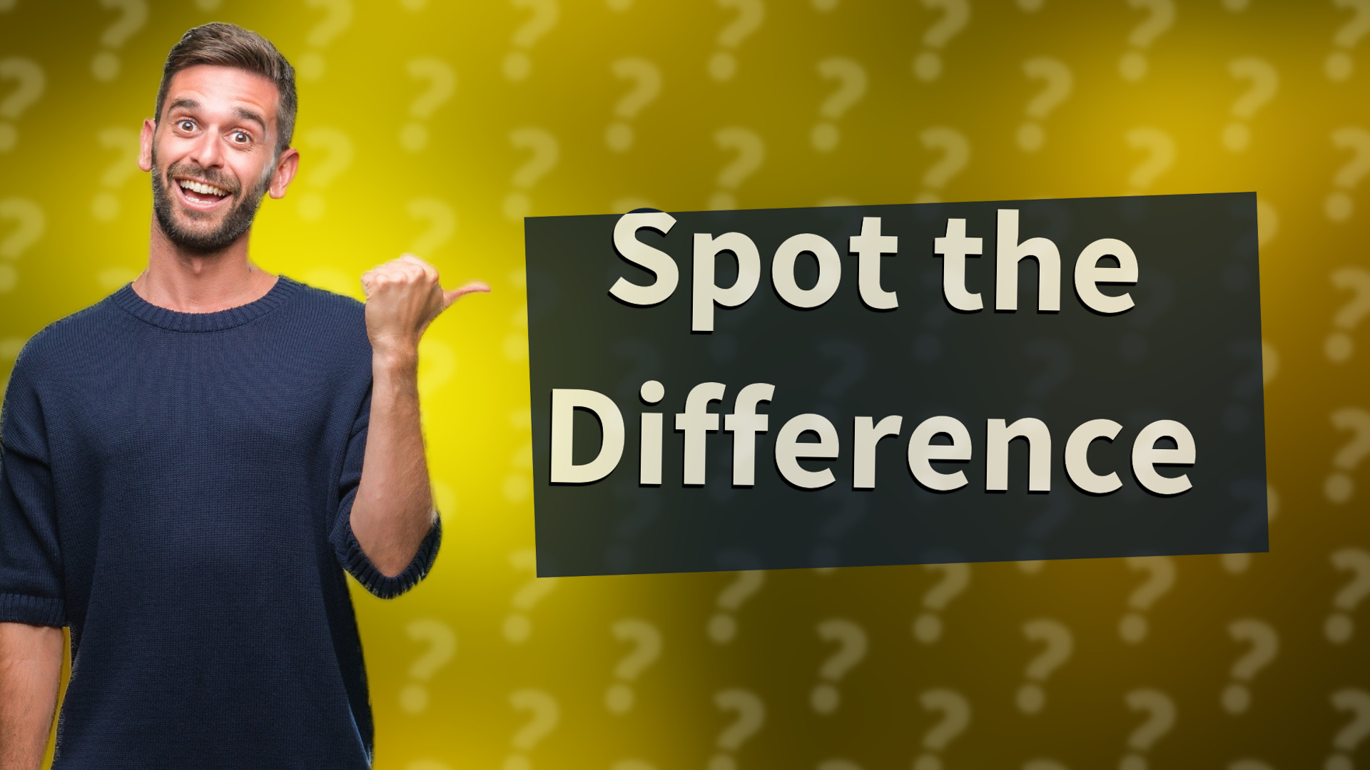 Spot the Difference
