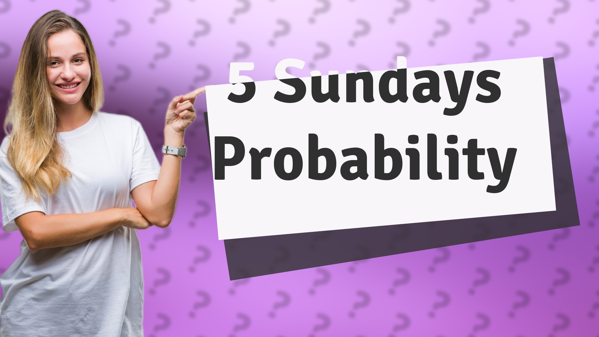 5 Sundays Probability