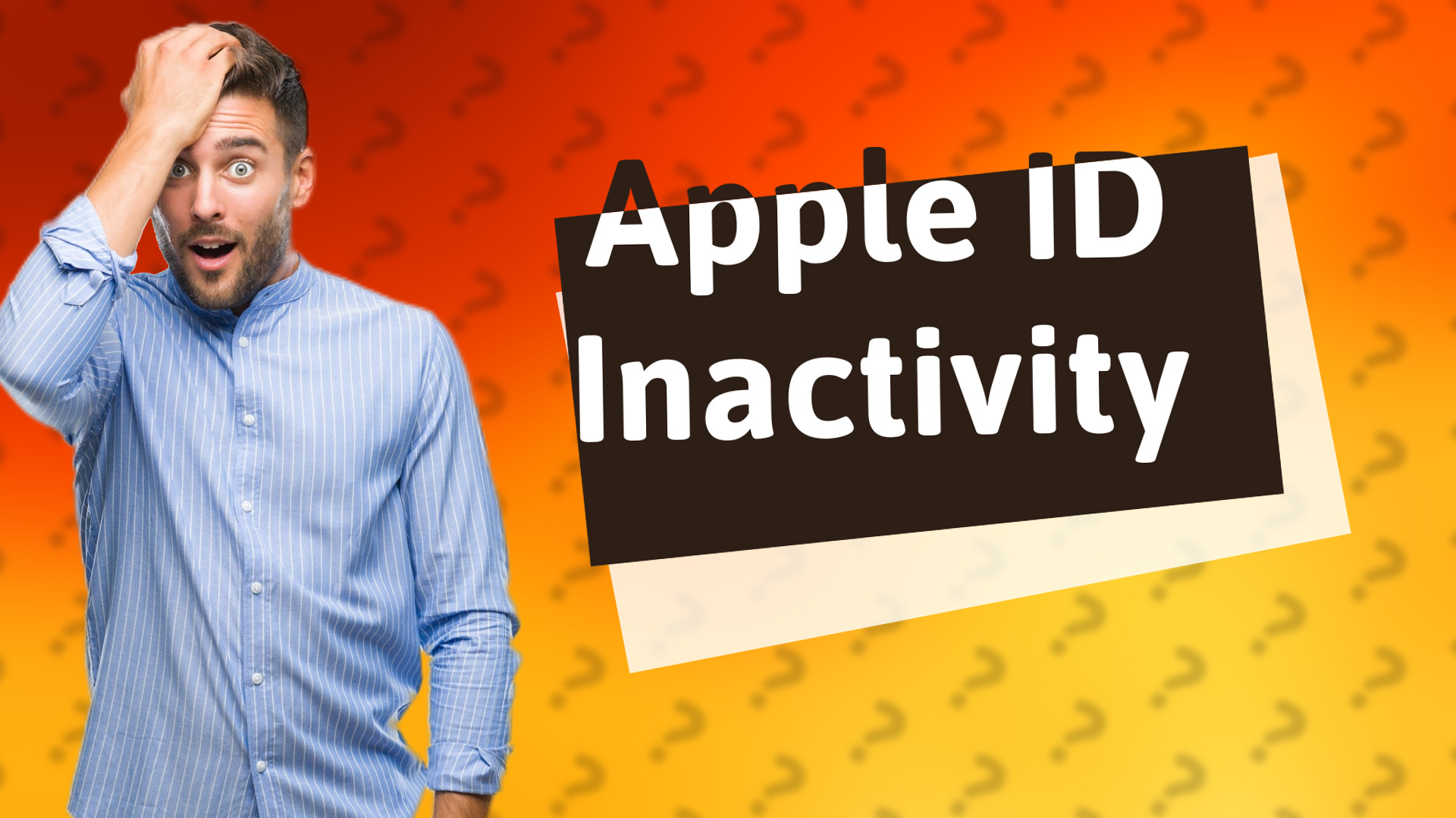 Apple ID Inactivity