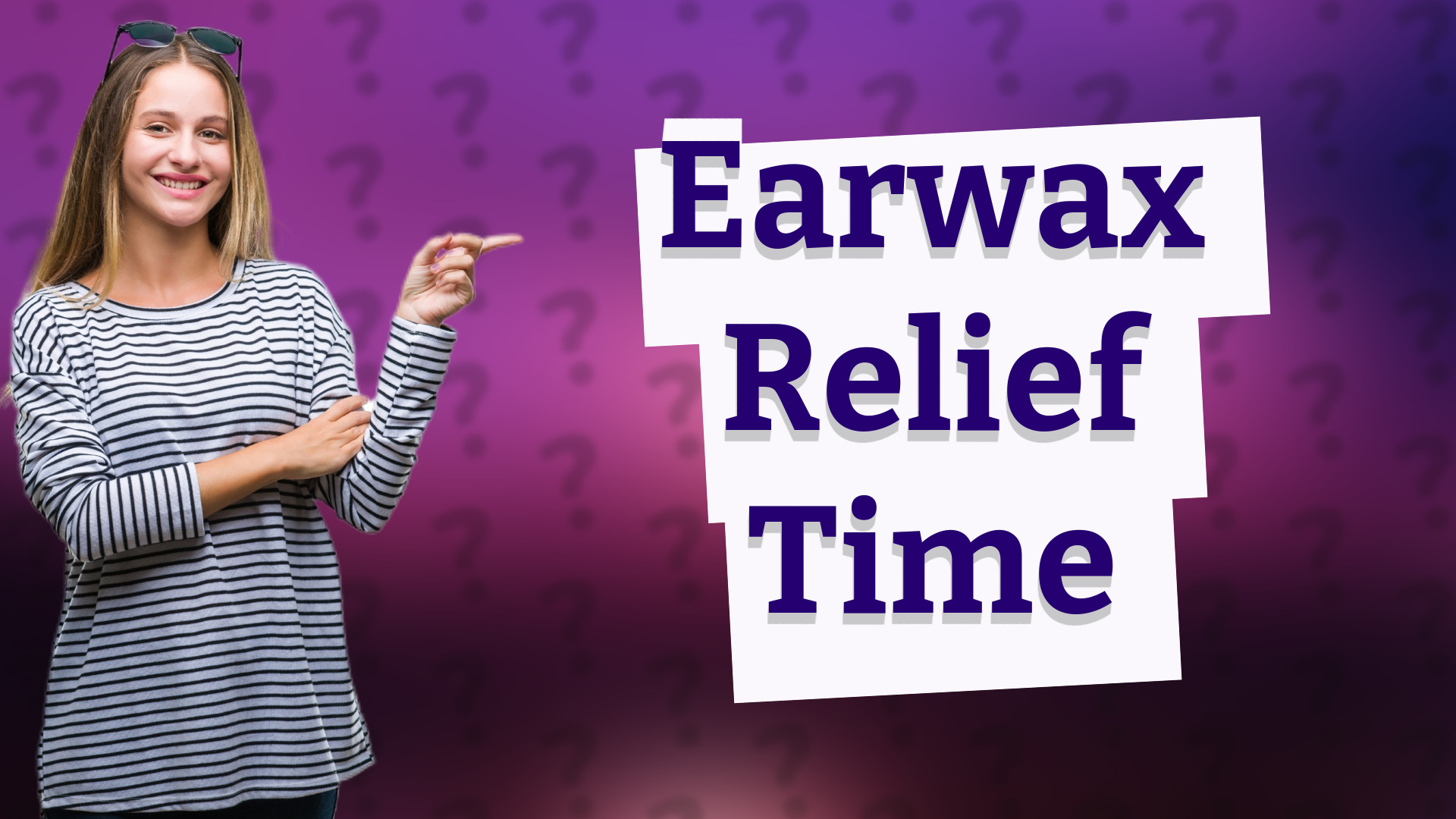 Earwax Relief Time