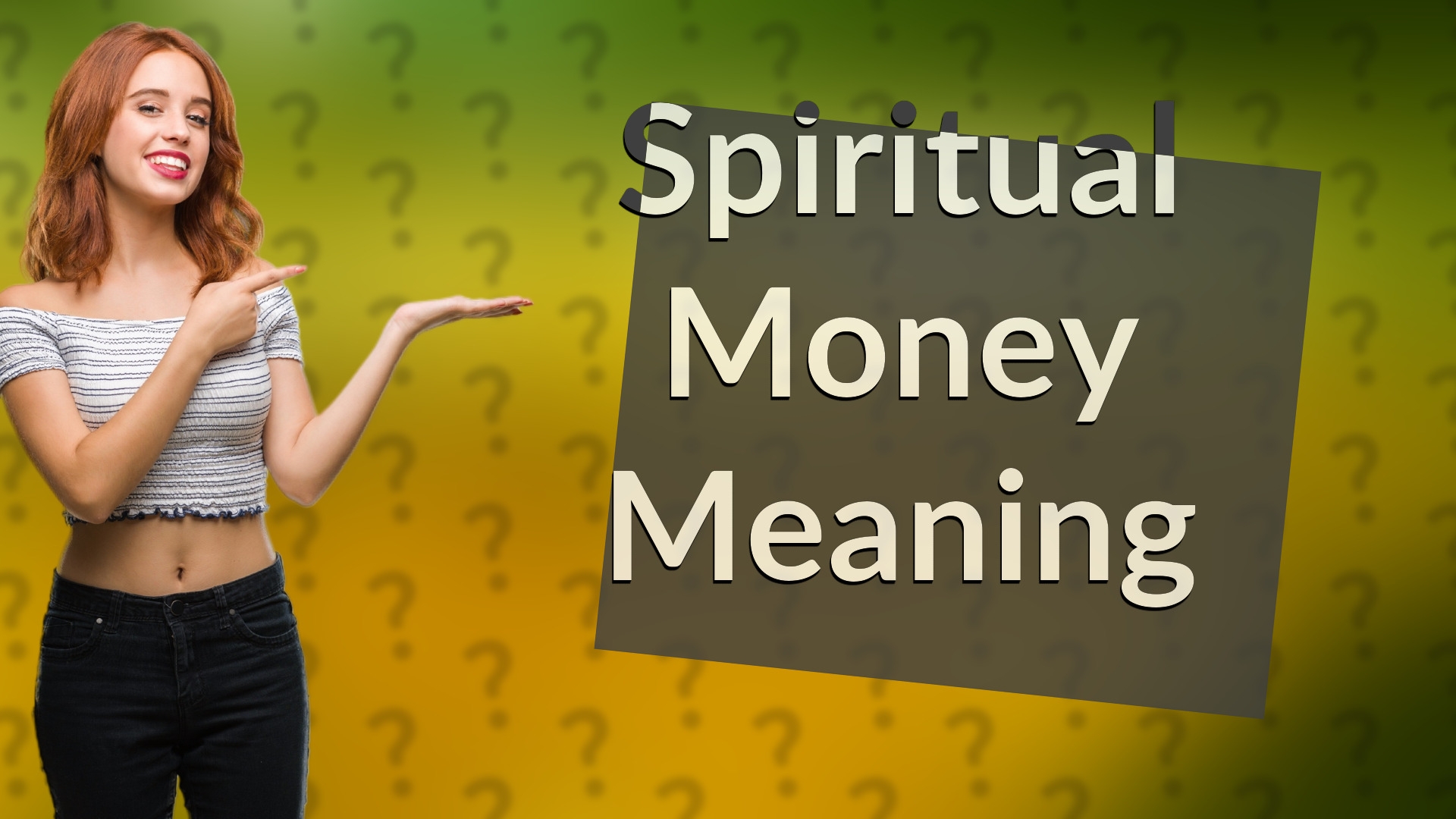 Spiritual Money Meaning