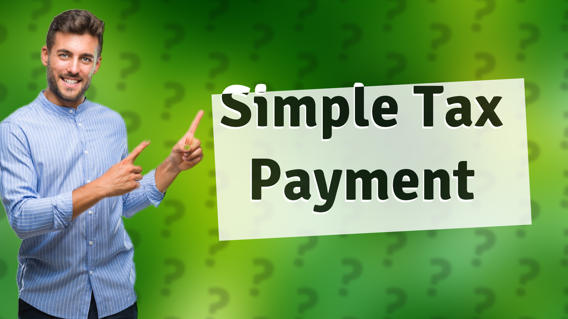 Simple Tax Payment