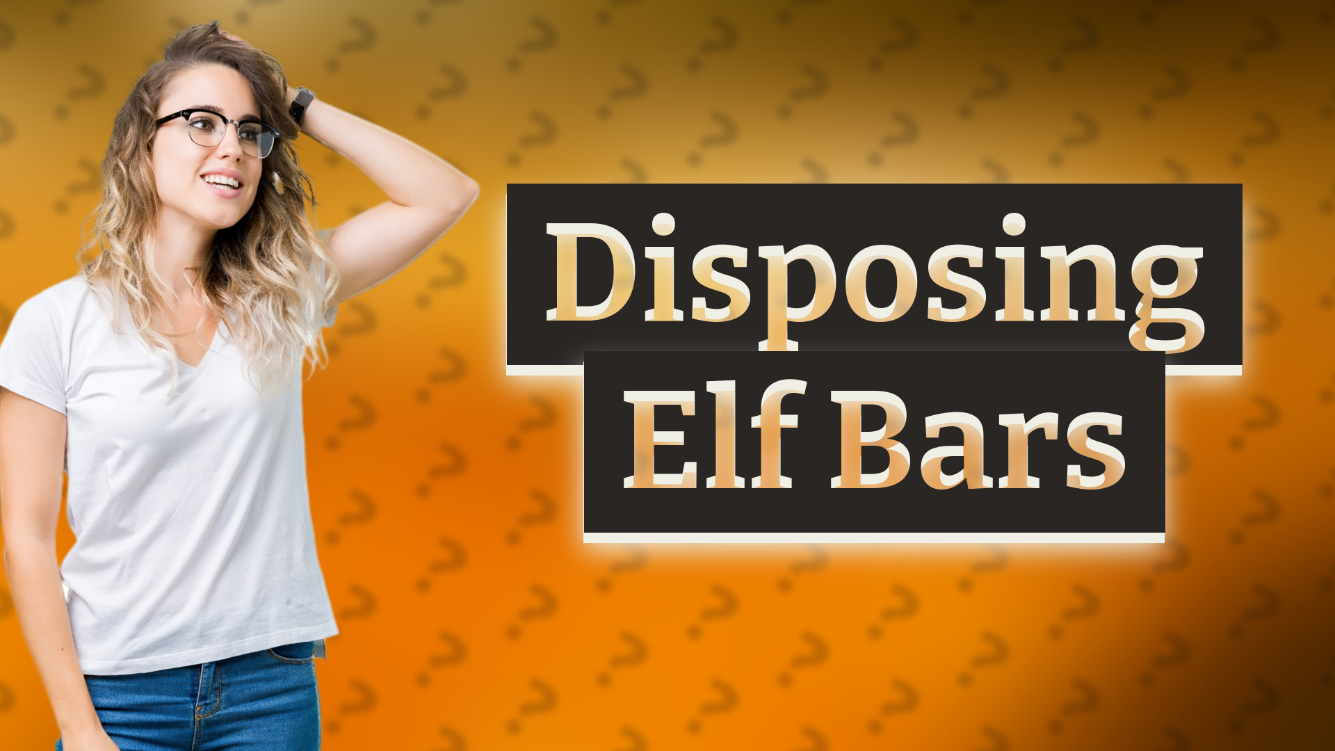 Disposing Elf Bars