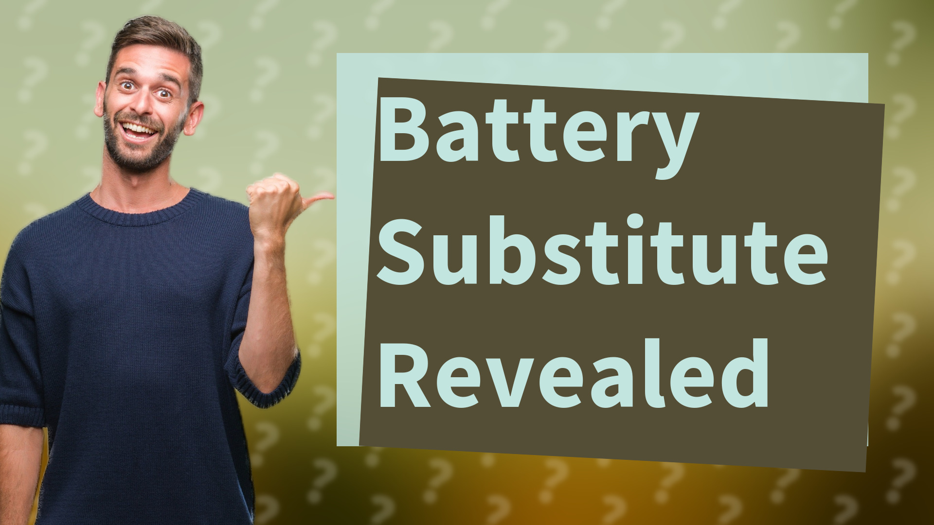 Battery Substitute Revealed