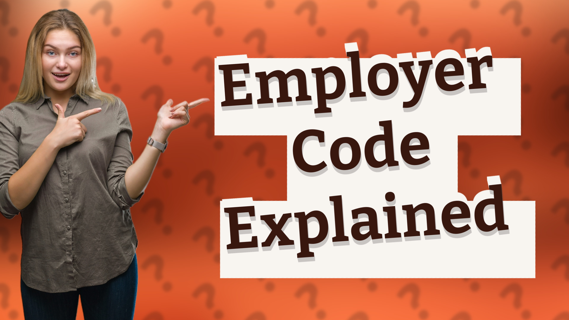 Employer Code Explained