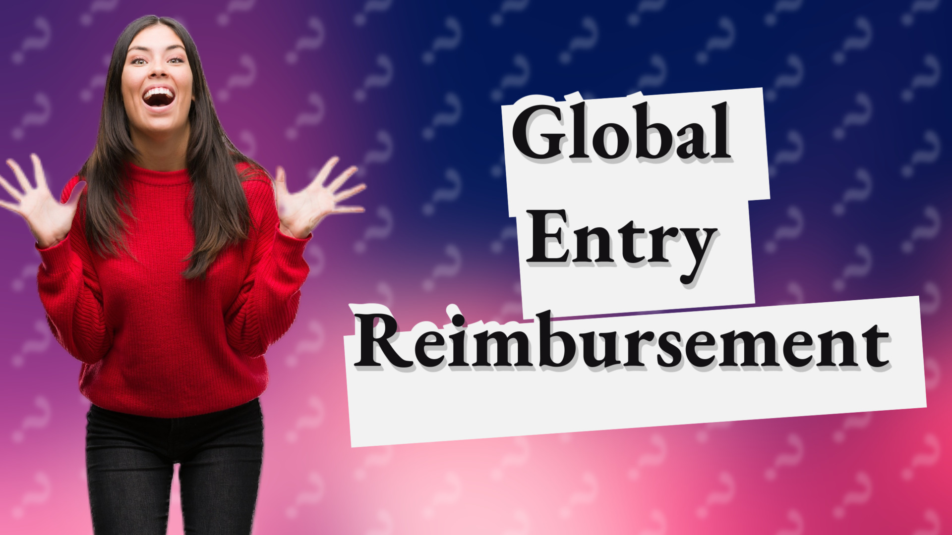 Global Entry Reimbursement
