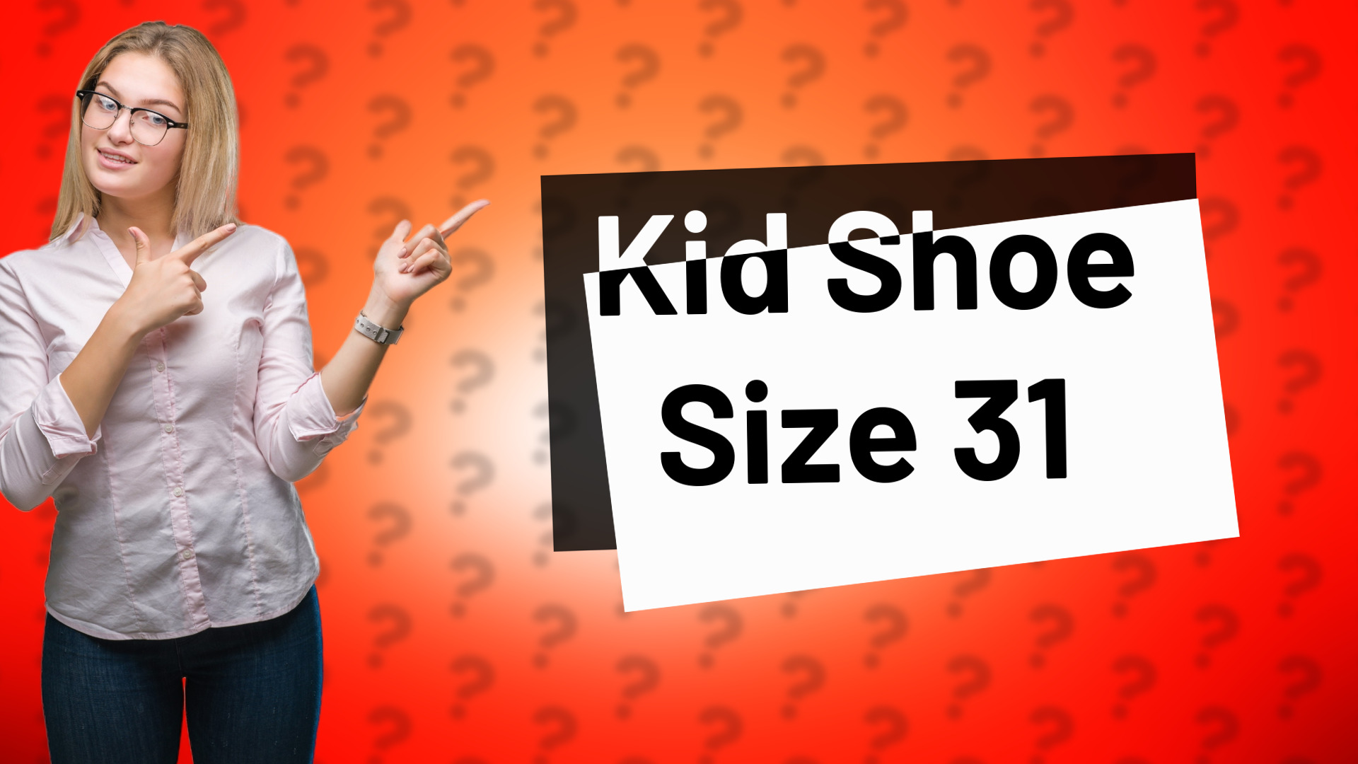 Kid Shoe Size 31