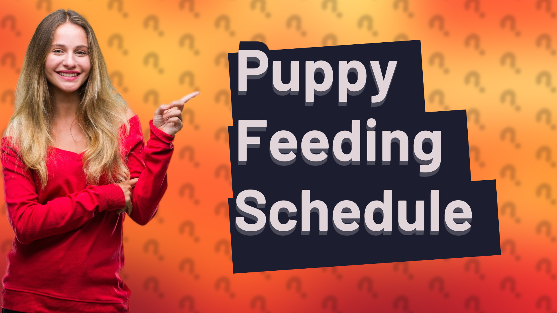 Puppy Feeding Schedule