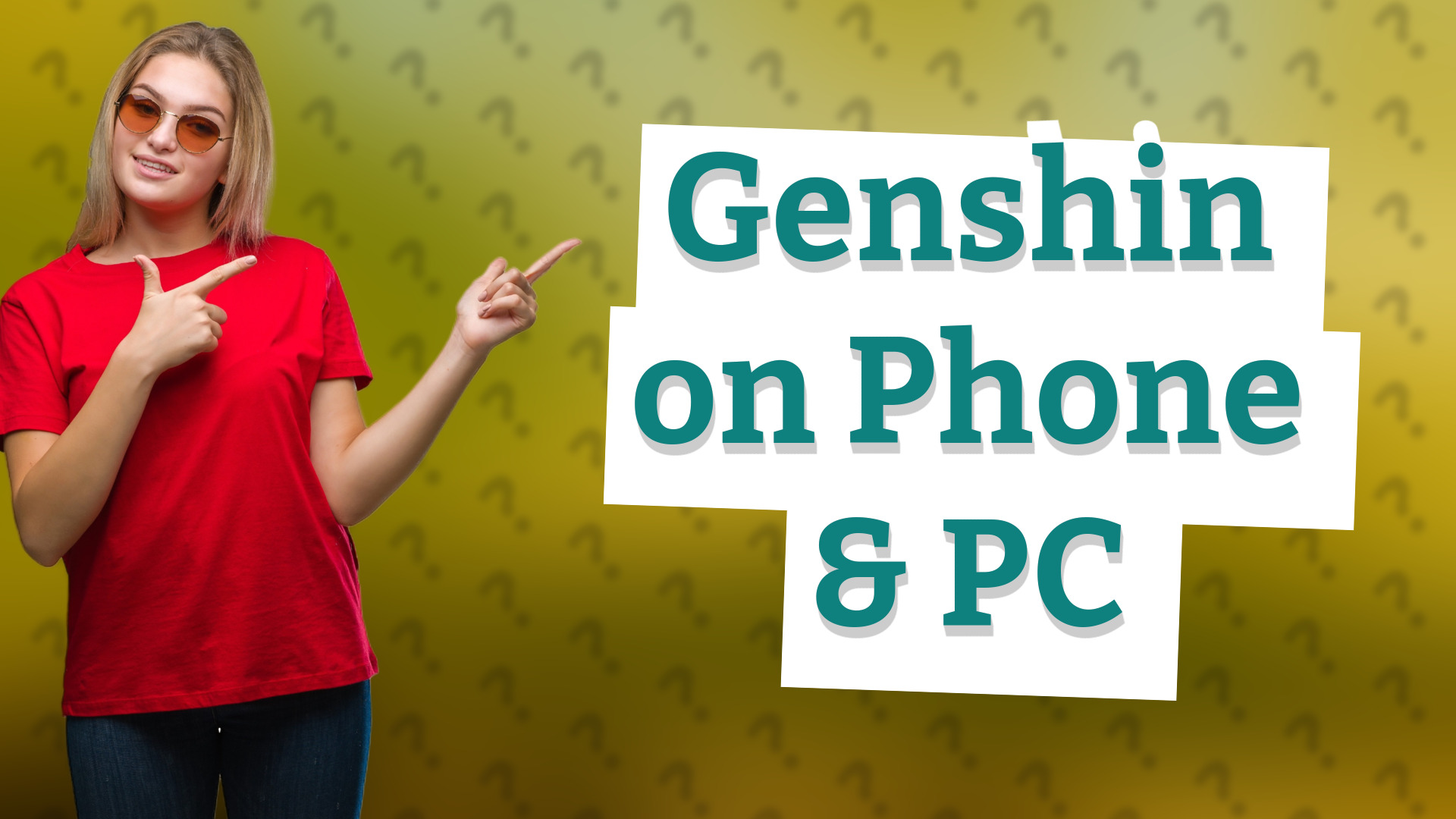 Genshin on Phone & PC