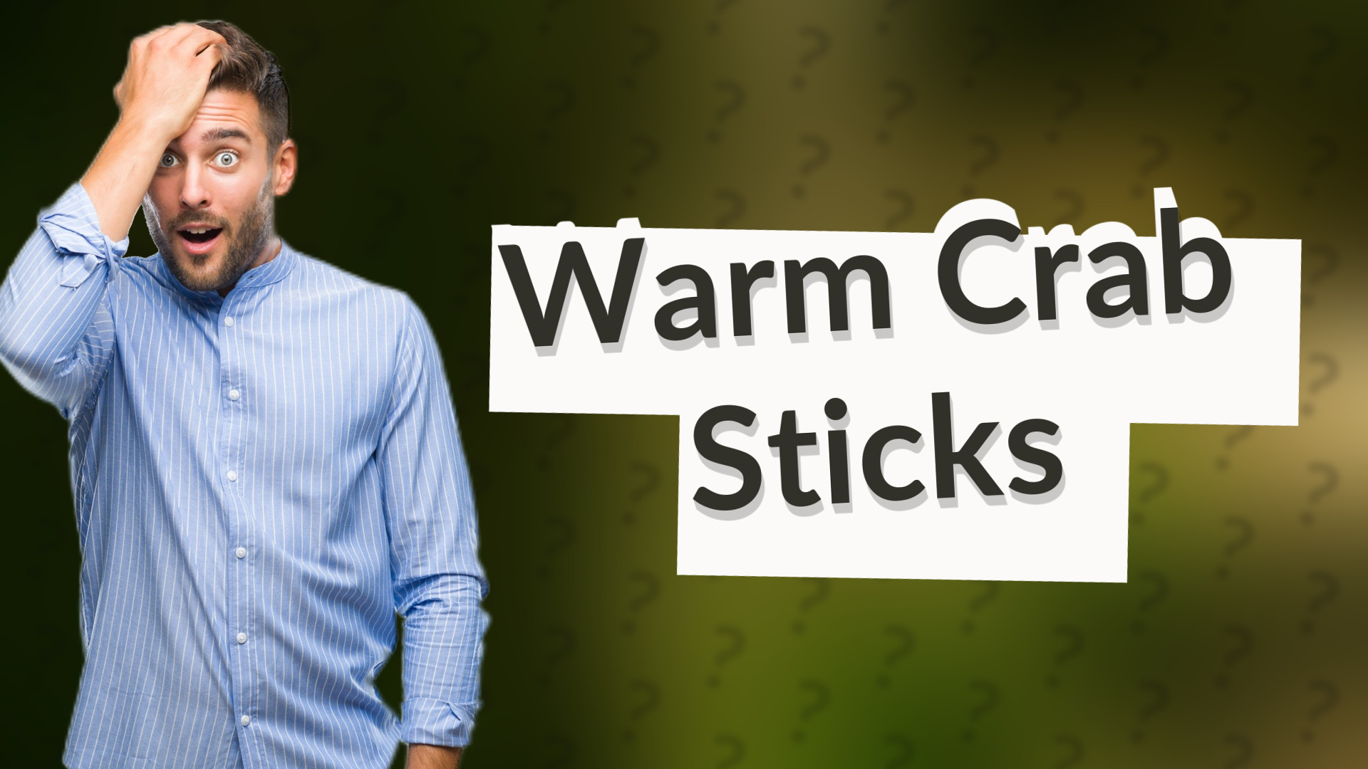 Warm Crab Sticks