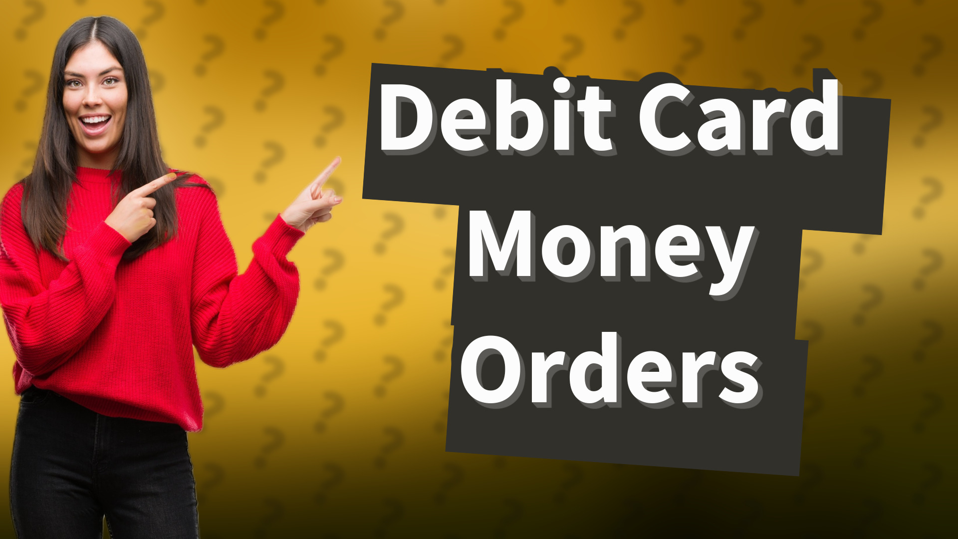 Debit Card Money Orders