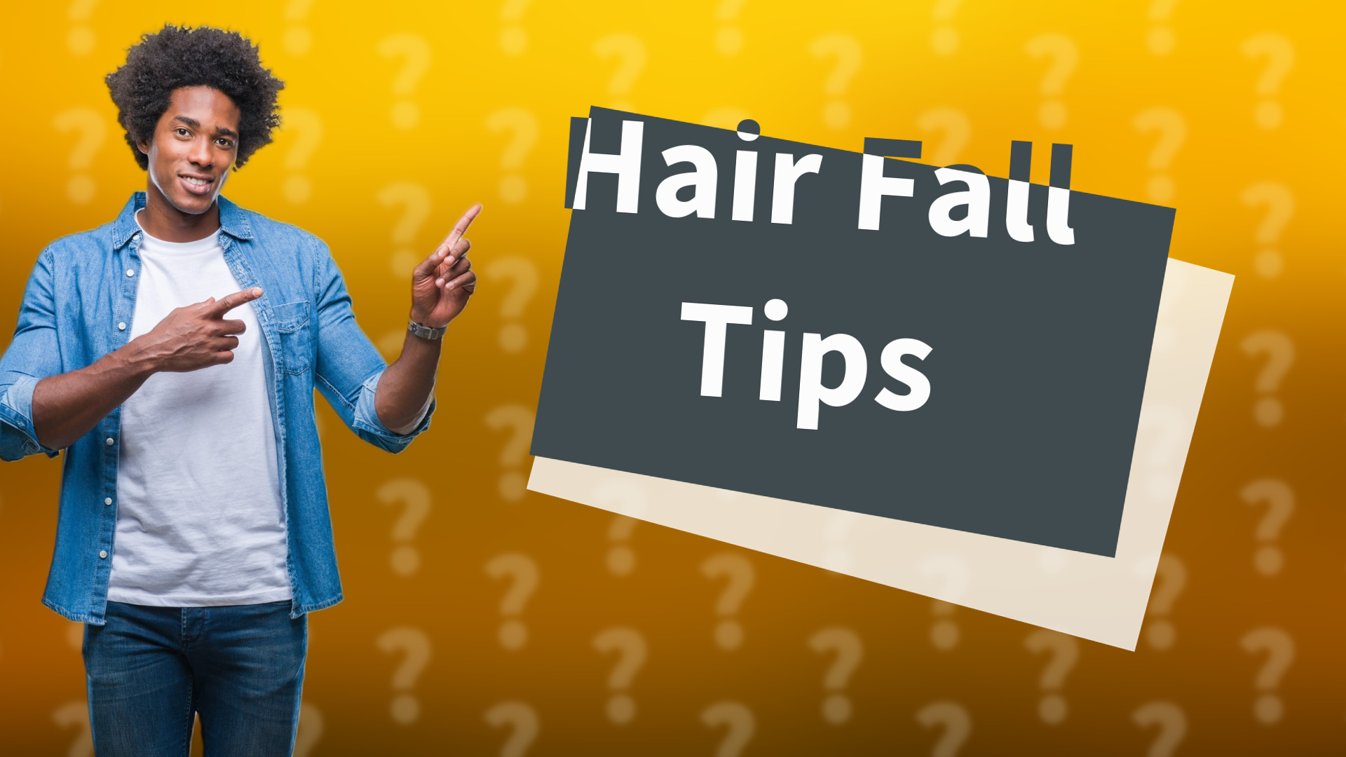 Hair Fall Tips