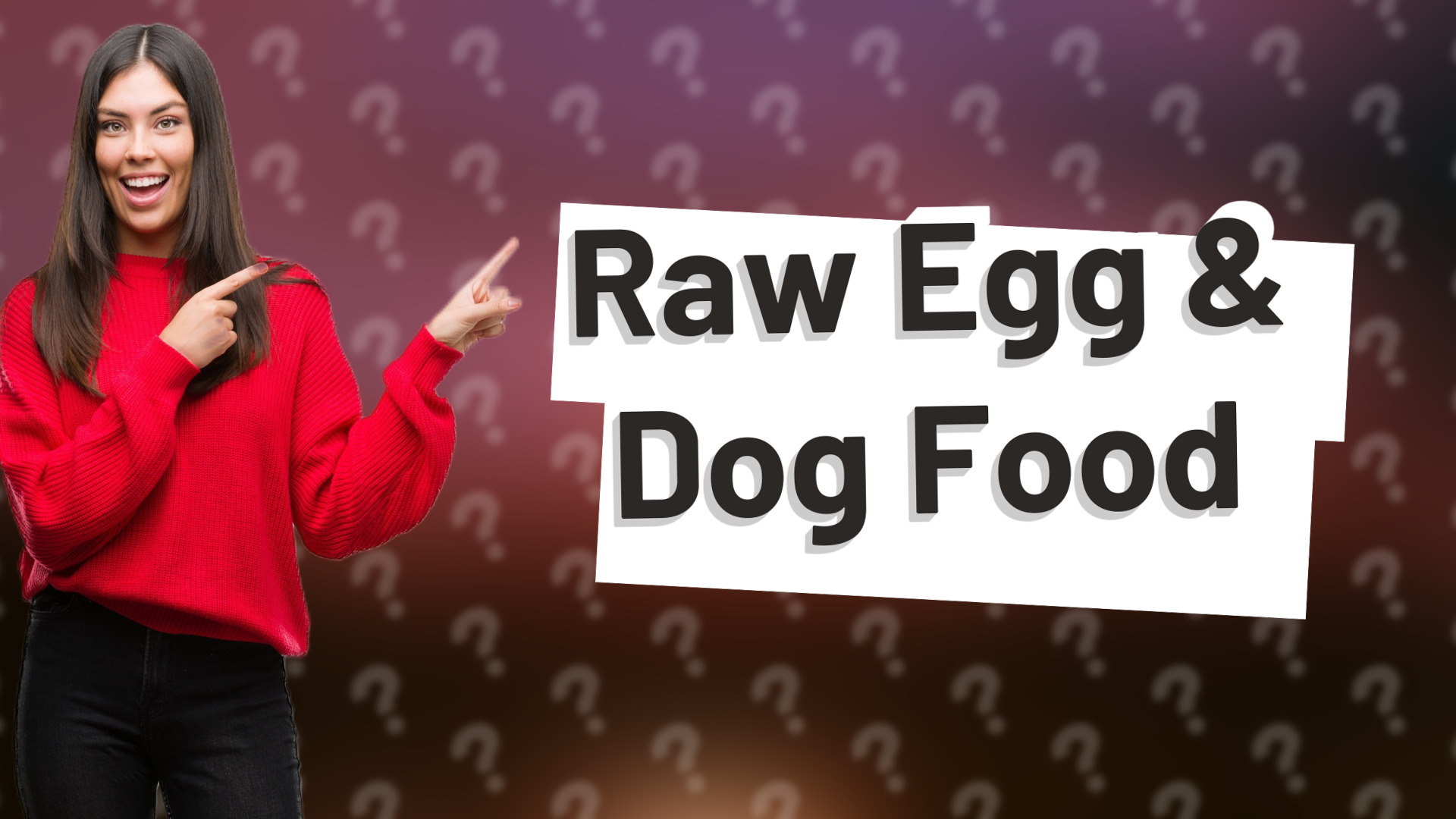 Raw Egg & Dog Food