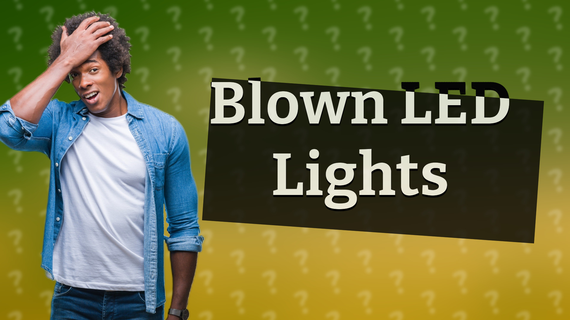 Blown LED Lights