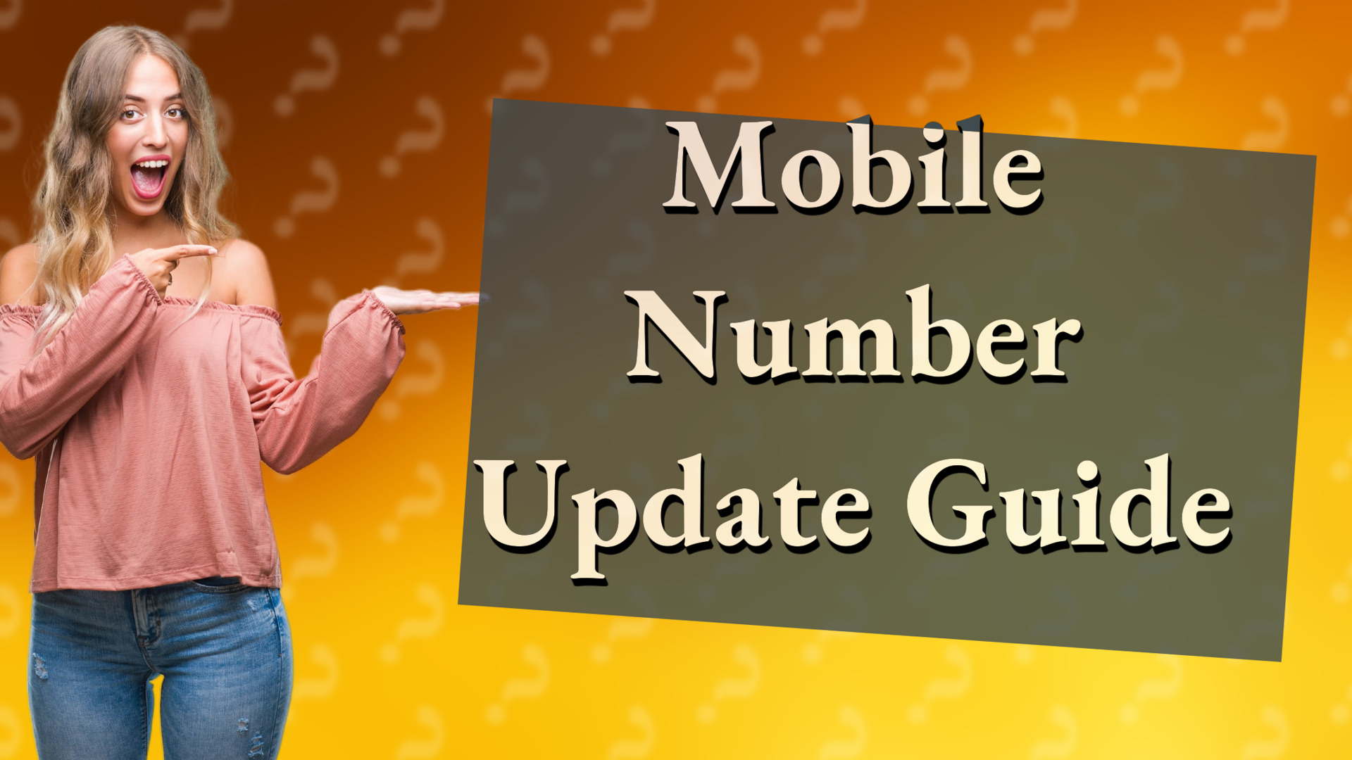 Mobile Number Update Guide
