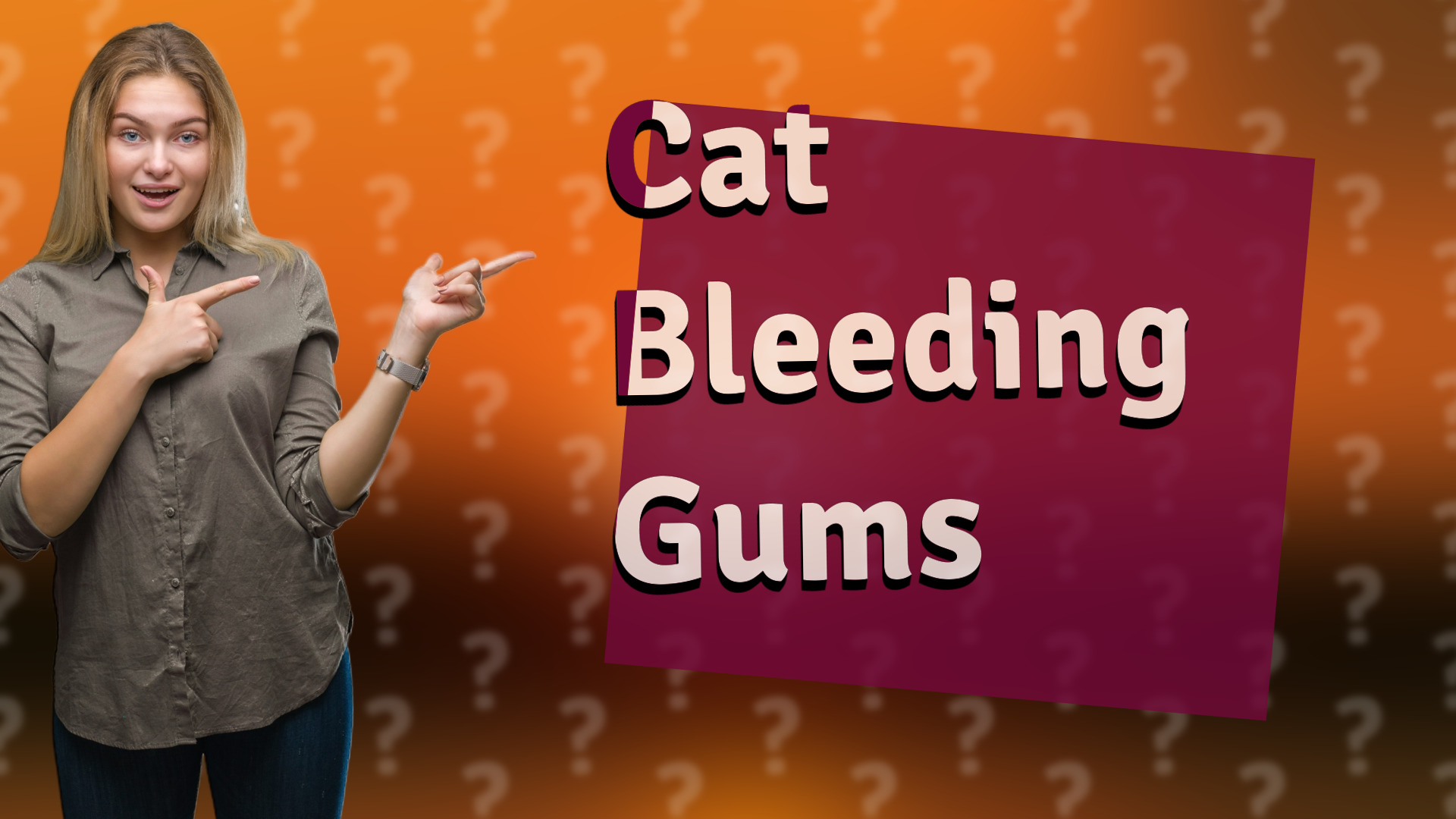 Cat Bleeding Gums