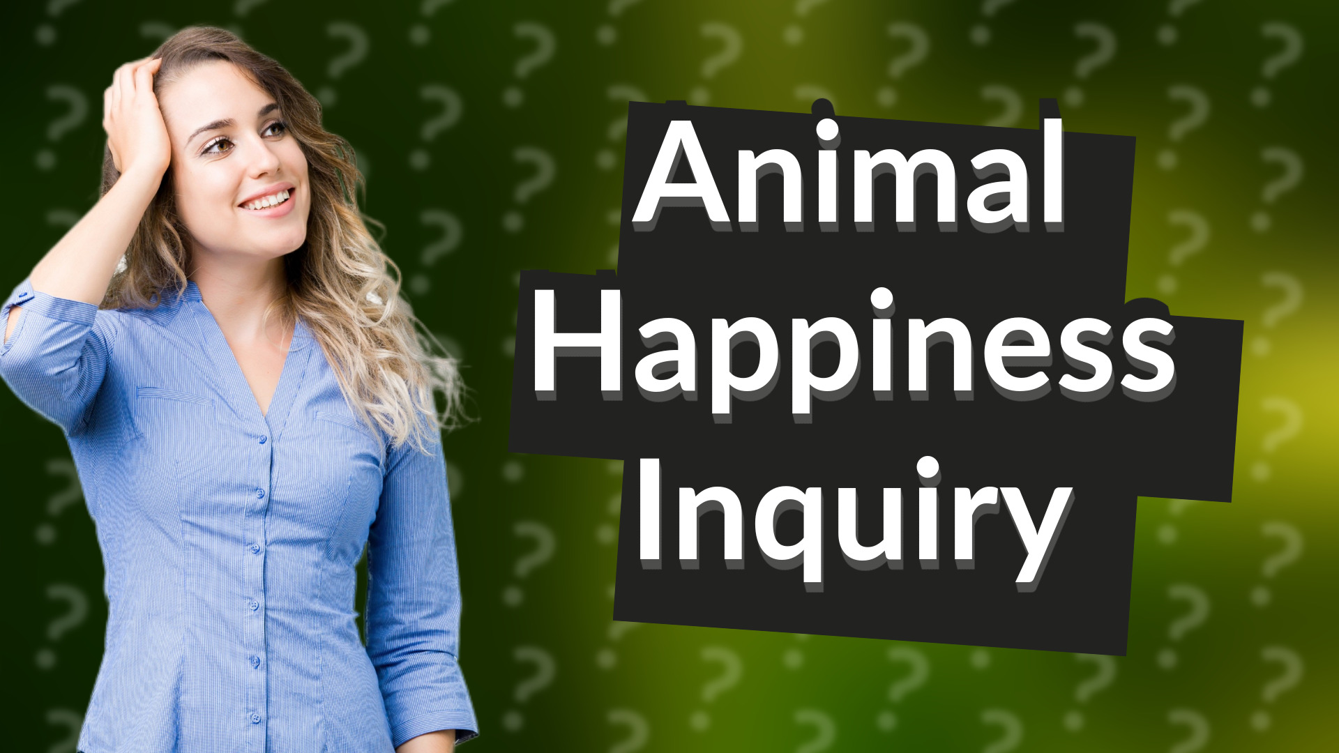 Animal Happiness Inquiry