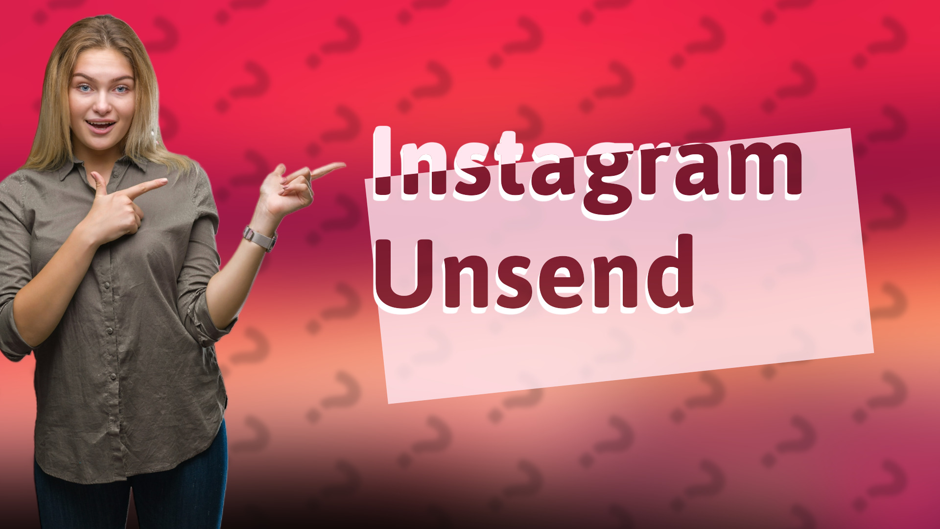 Instagram Unsend