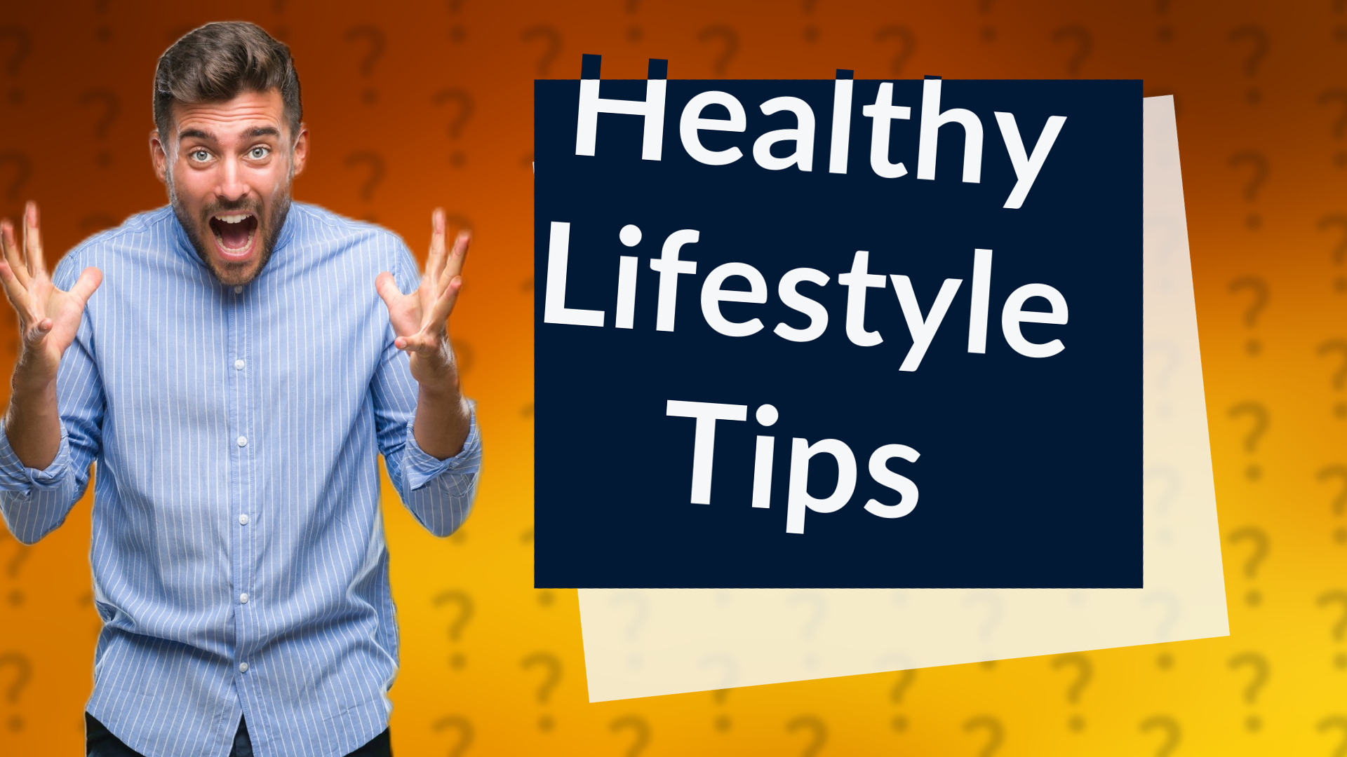 Healthy Lifestyle Tips