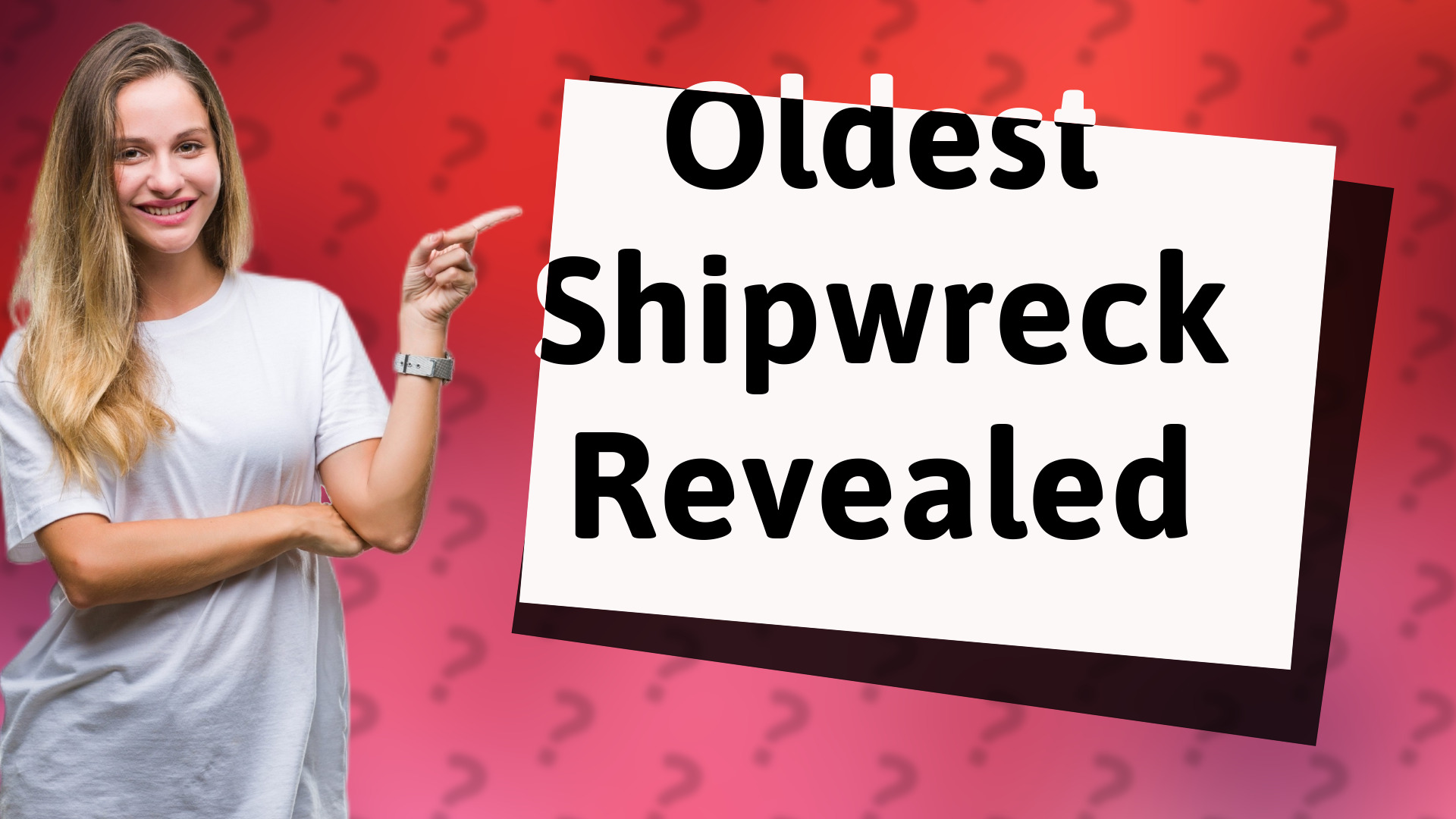 Oldest Shipwreck Revealed