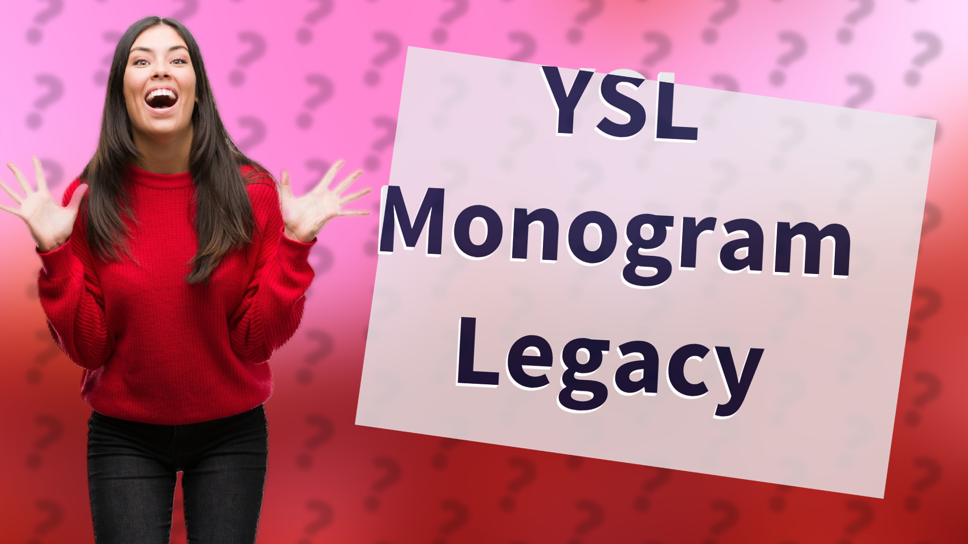 YSL Monogram Legacy
