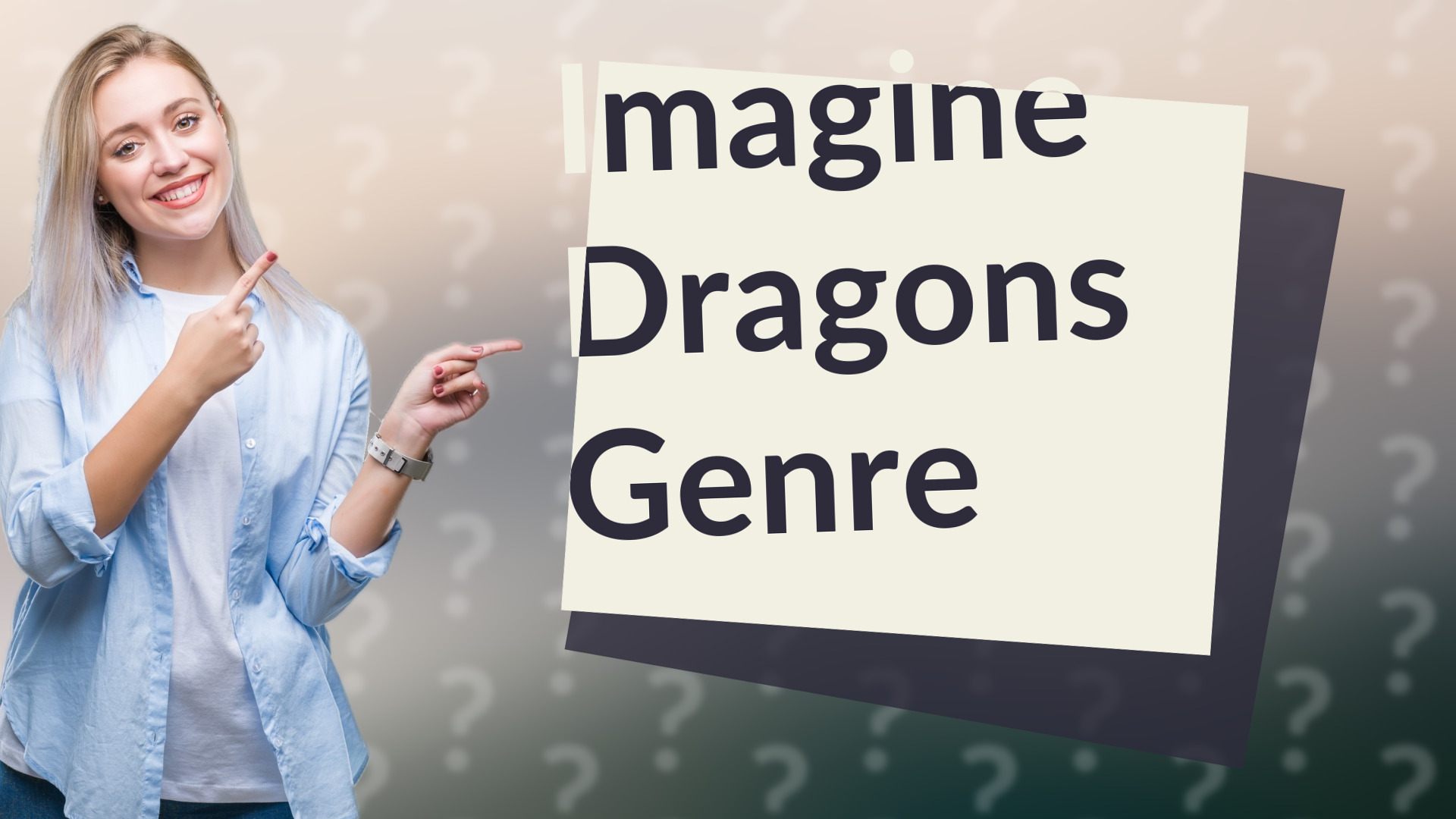 Imagine Dragons Genre