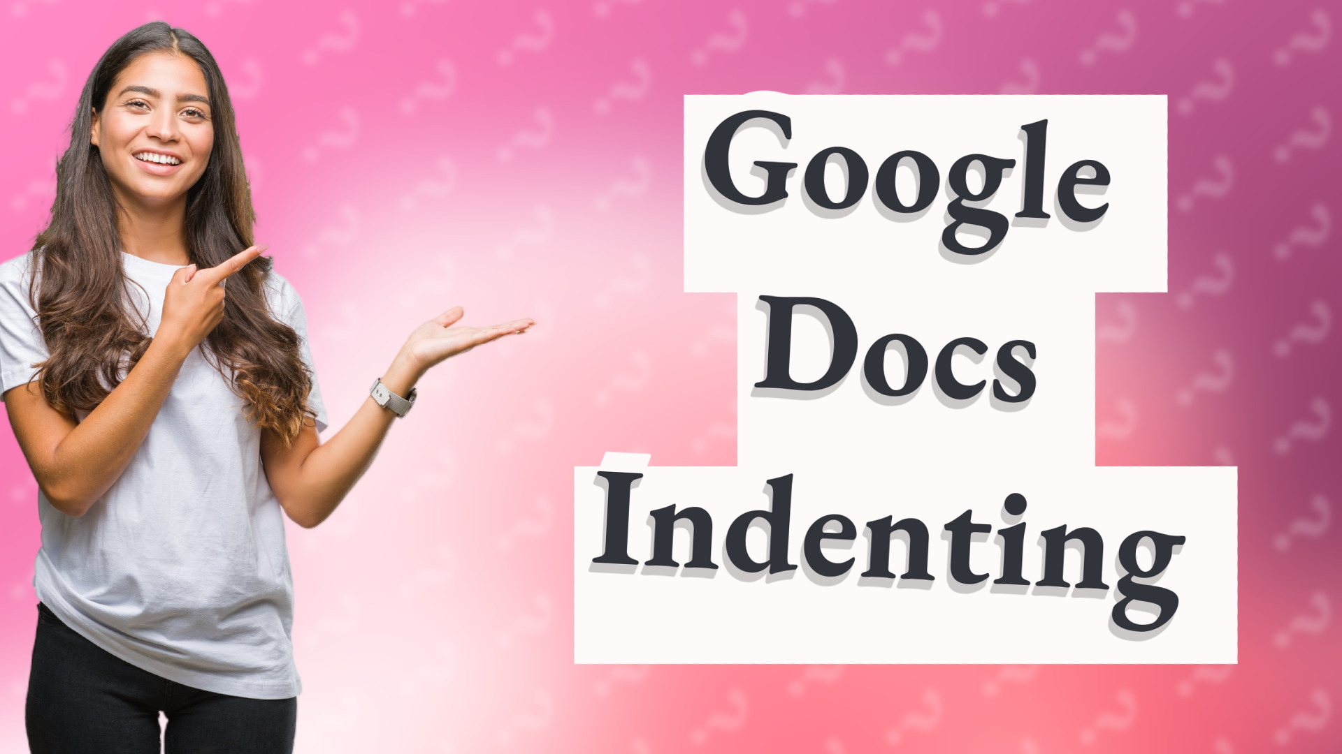 Google Docs Indenting