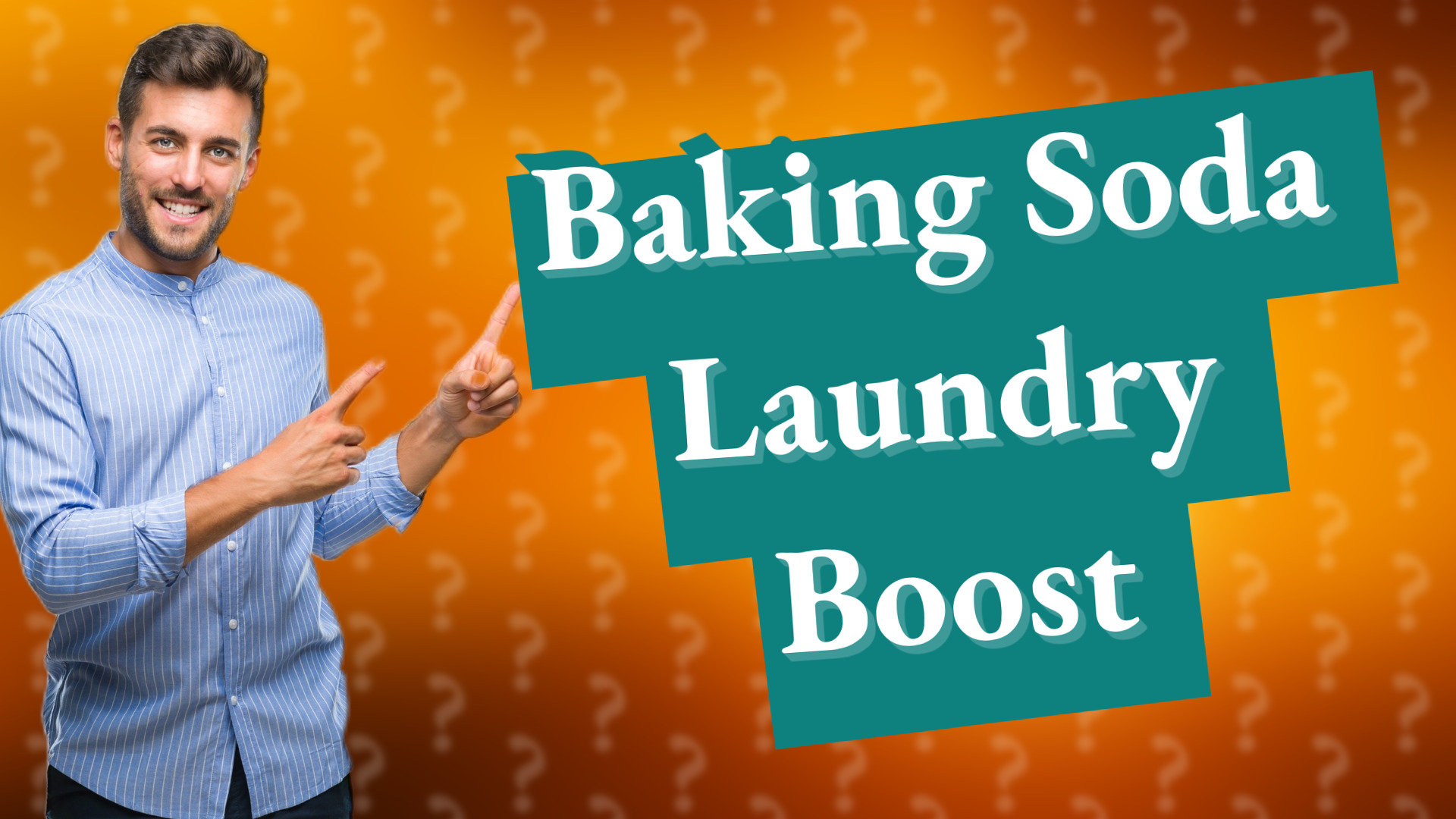 Baking Soda Laundry Boost