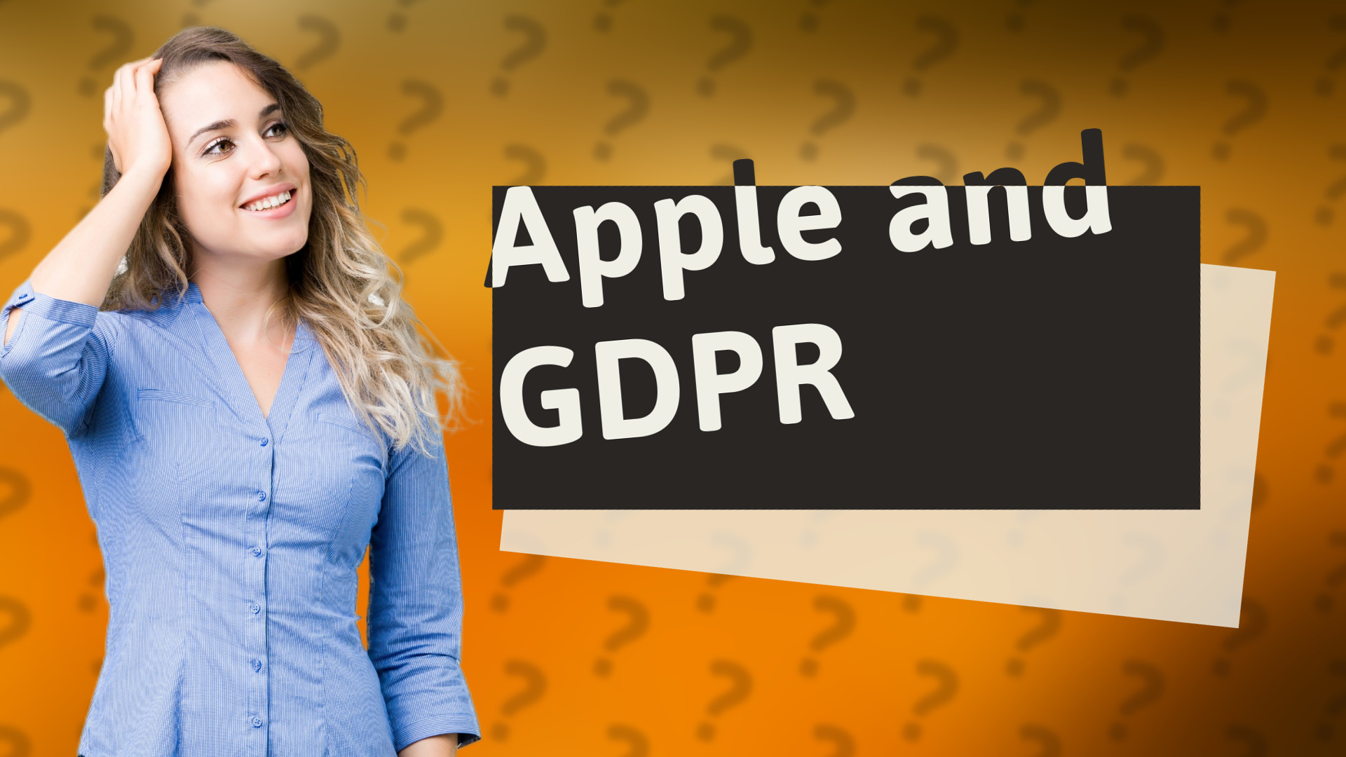 Apple and GDPR