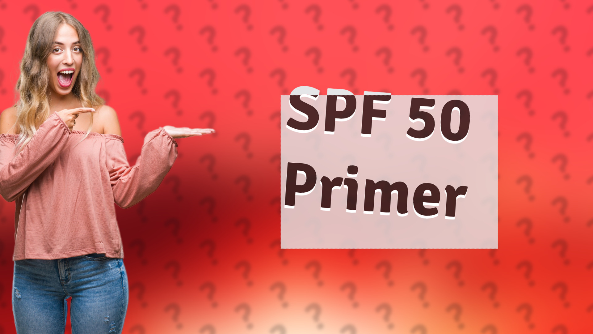 SPF 50 Primer