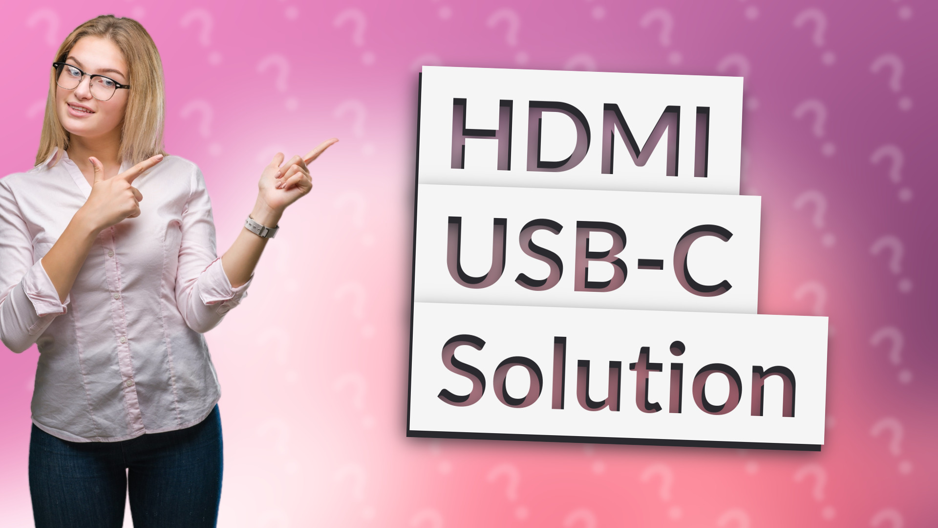 HDMI USB-C Solution