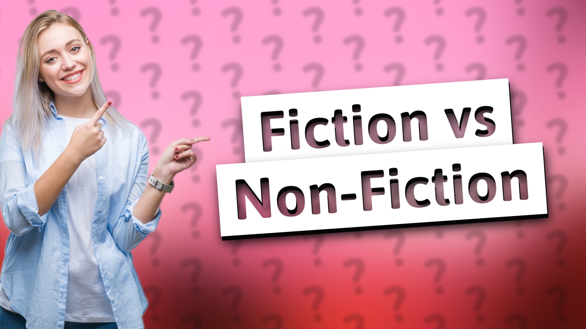 Fiction vs Non-Fiction