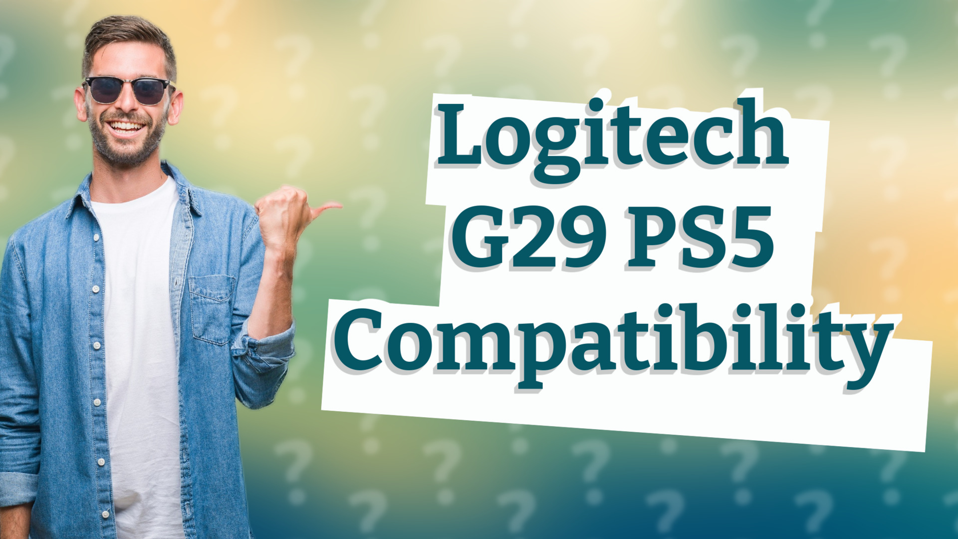 Logitech G29 PS5 Compatibility
