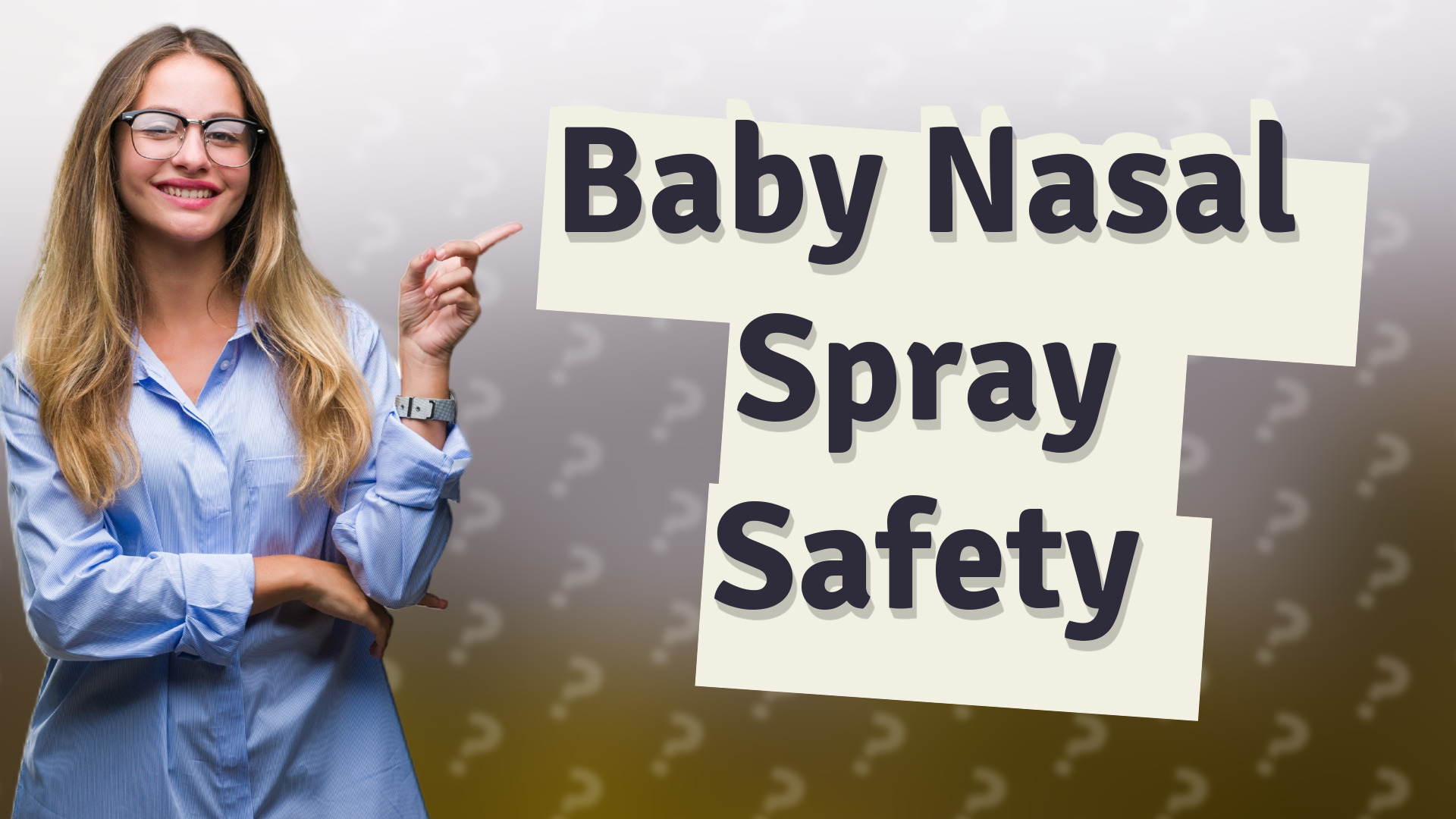 Baby Nasal Spray Safety