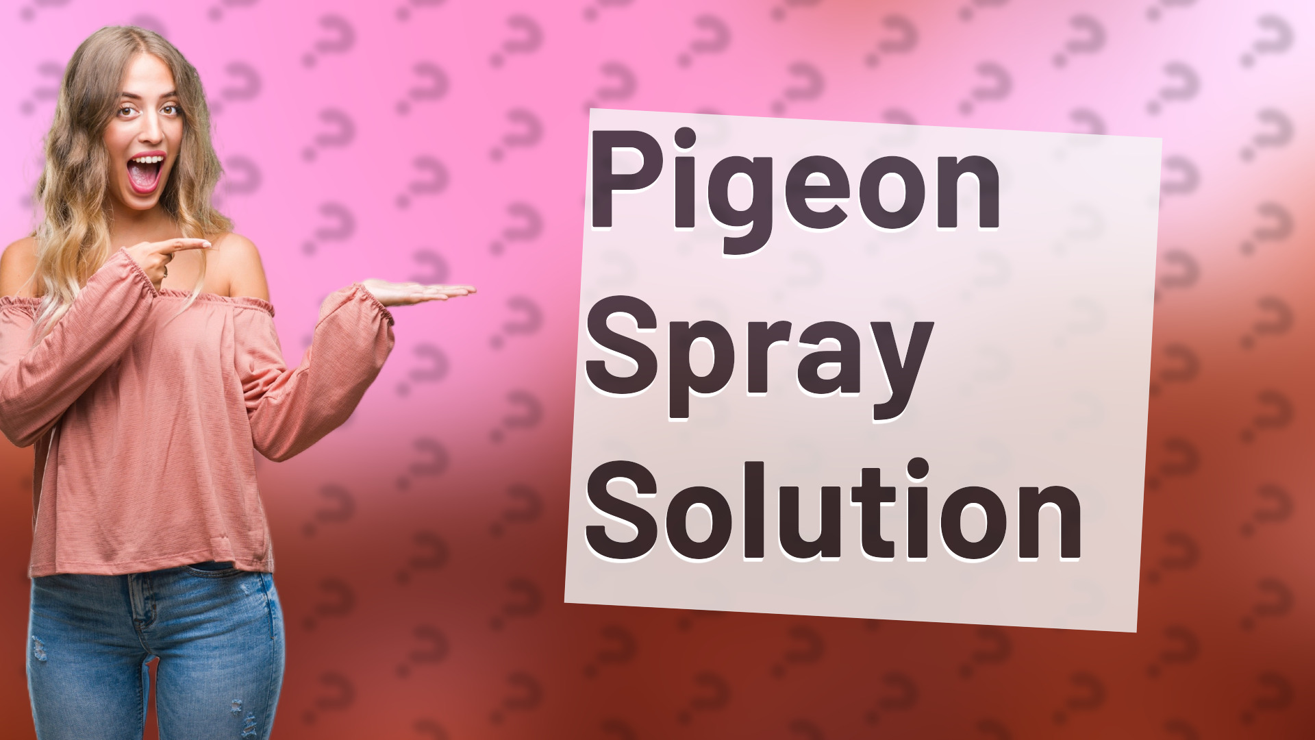 Pigeon Spray Solution