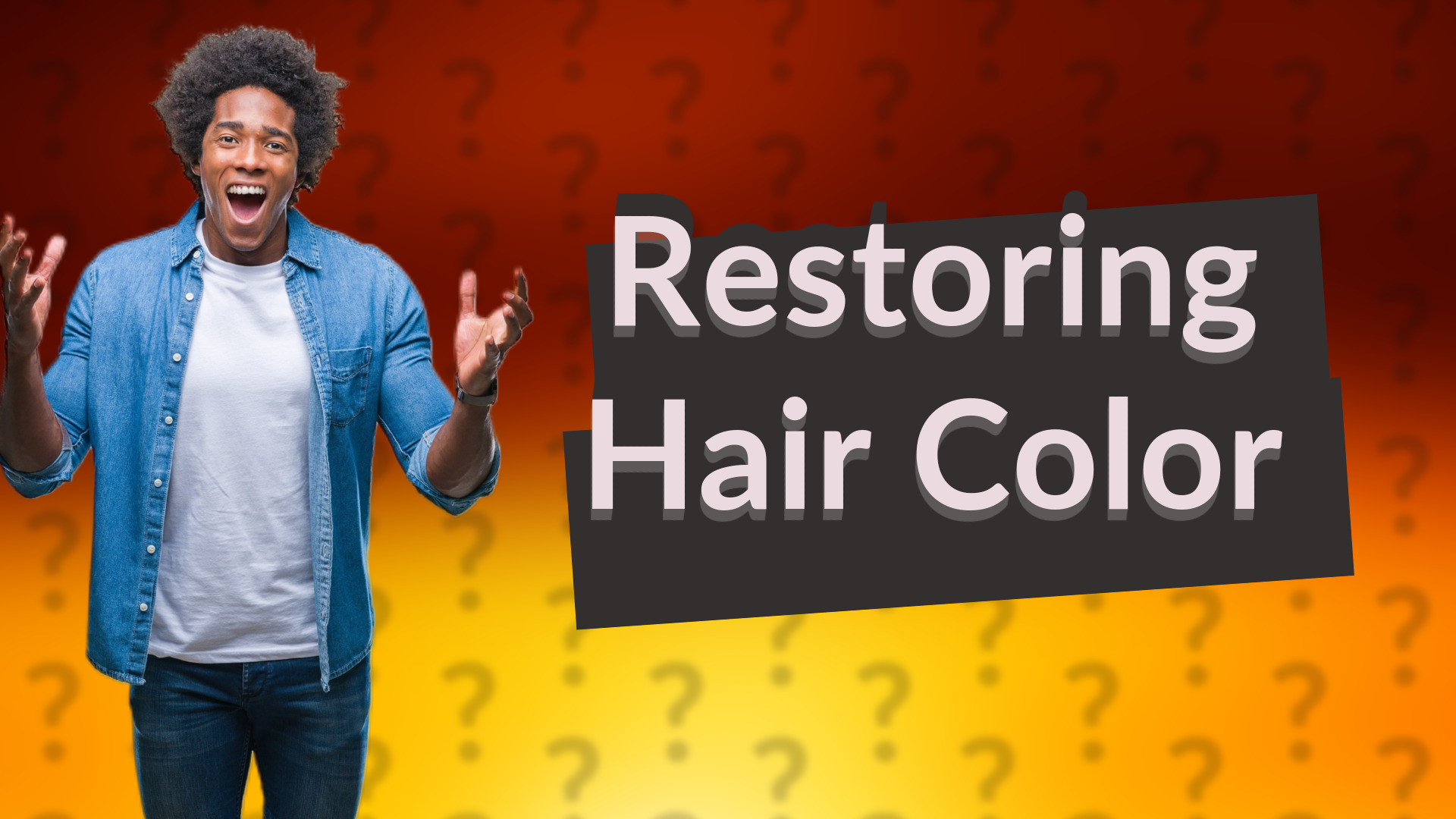 Restoring Hair Color