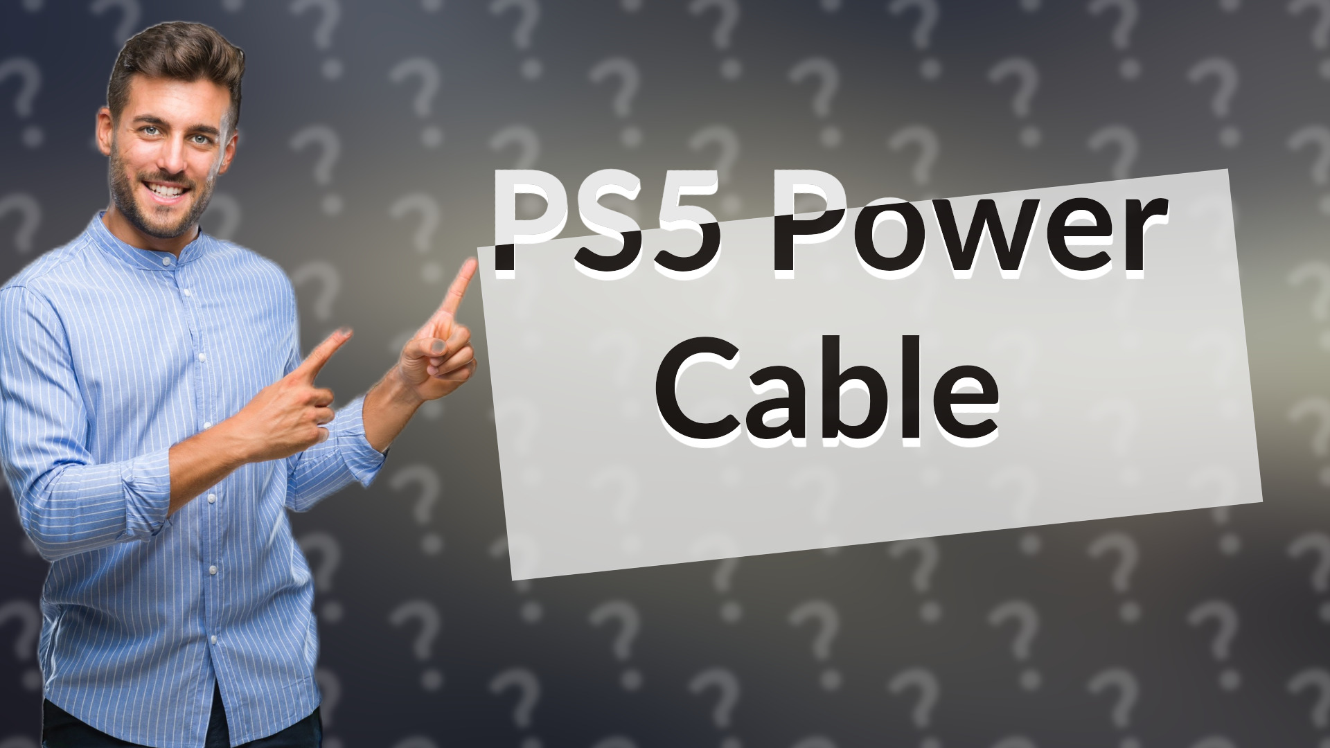 PS5 Power Cable