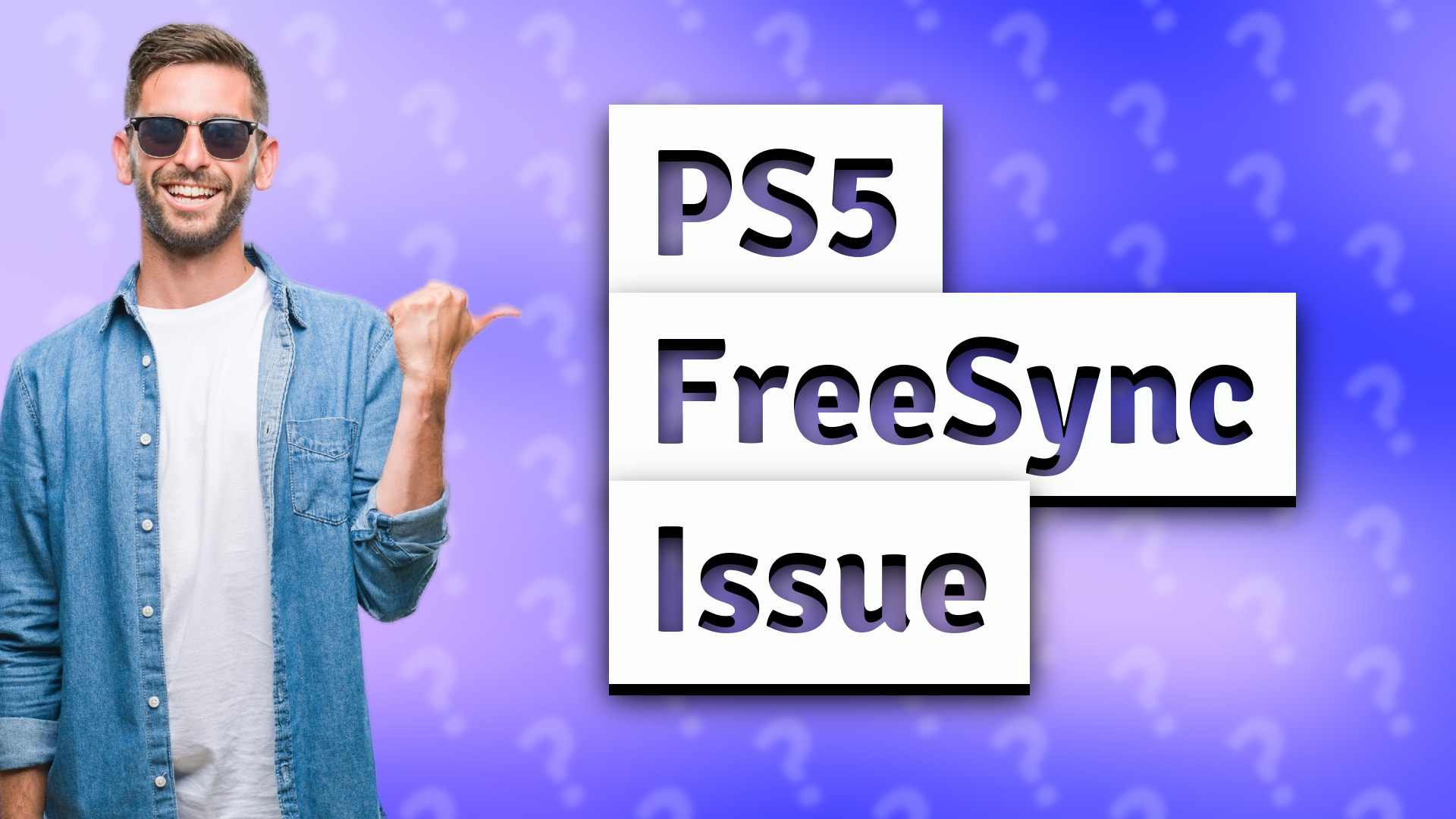 PS5 FreeSync Issue