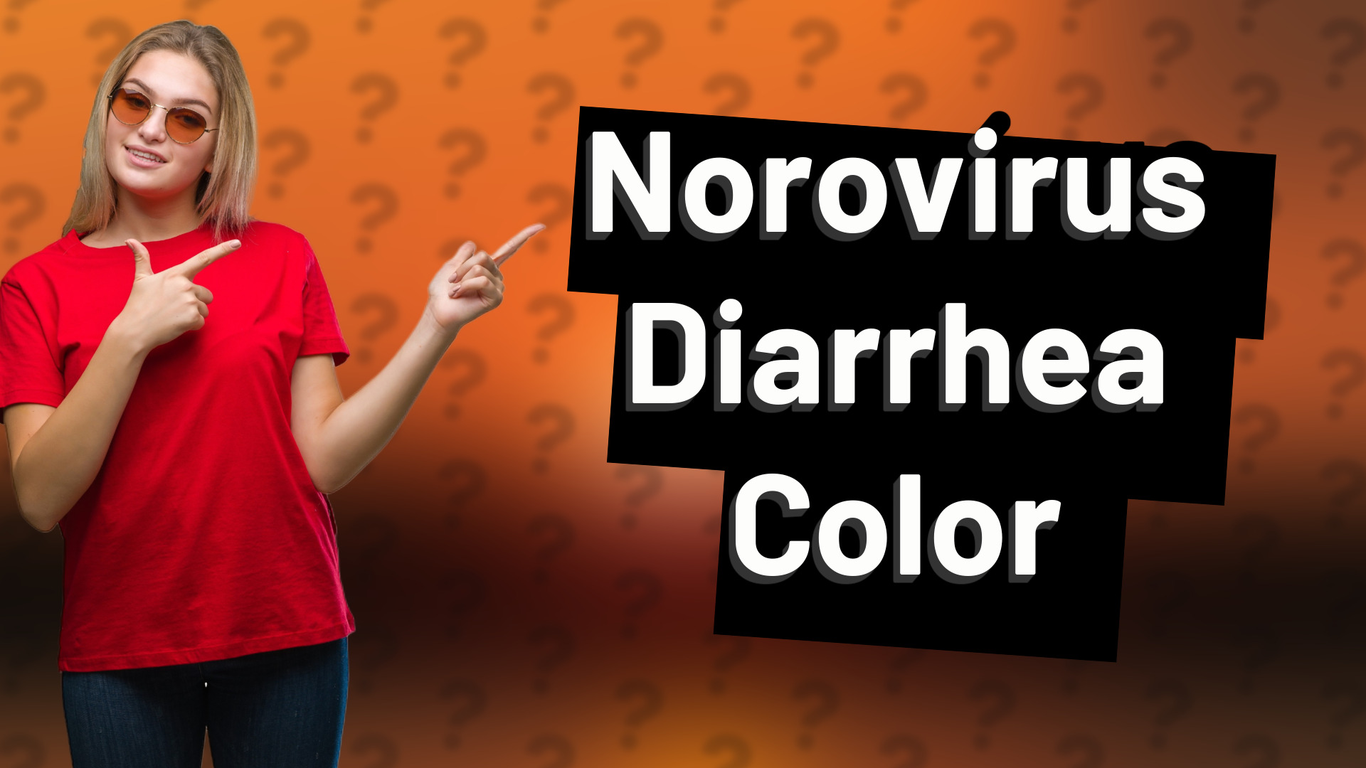 Norovirus Diarrhea Color