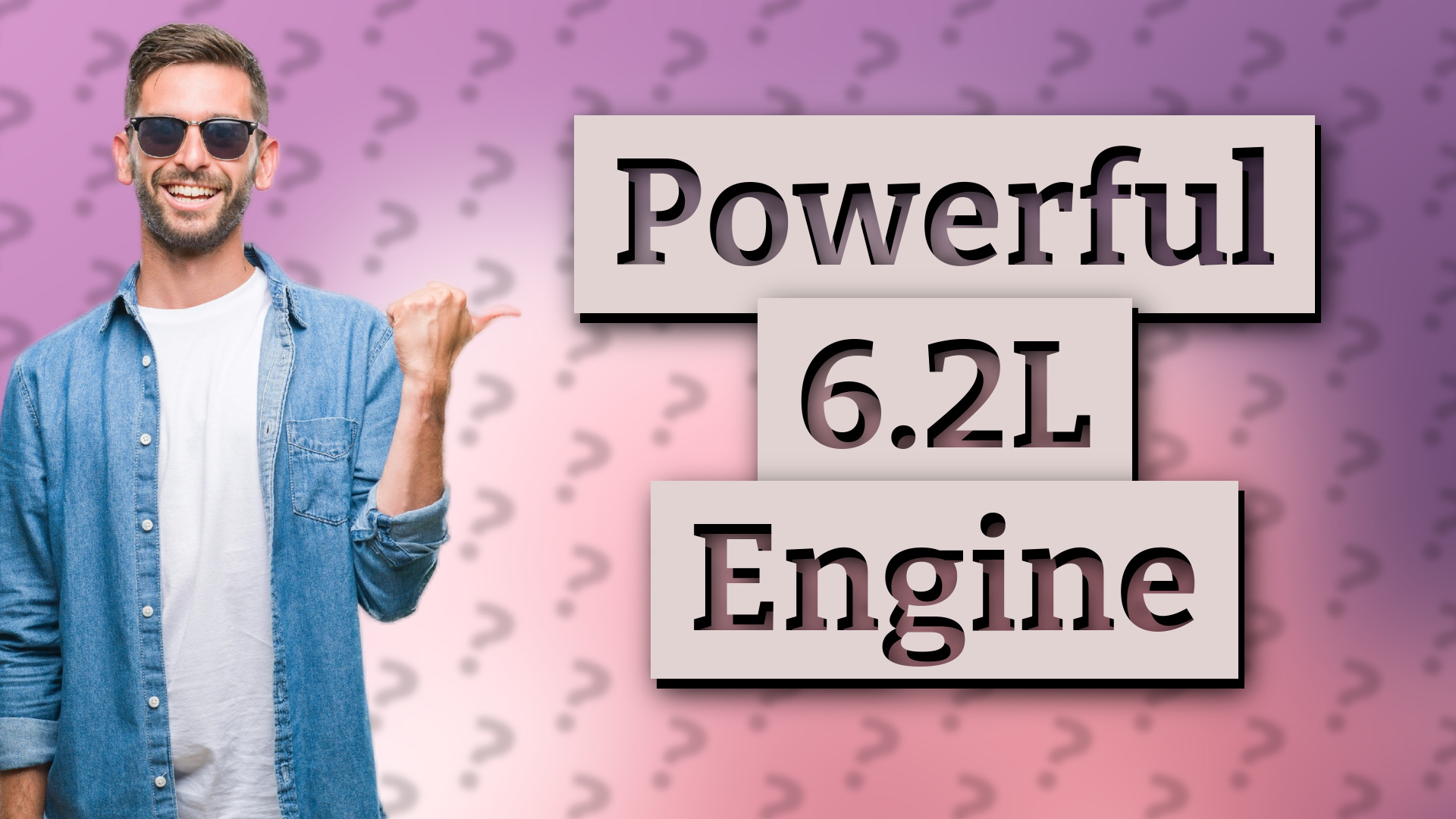Powerful 6.2L Engine