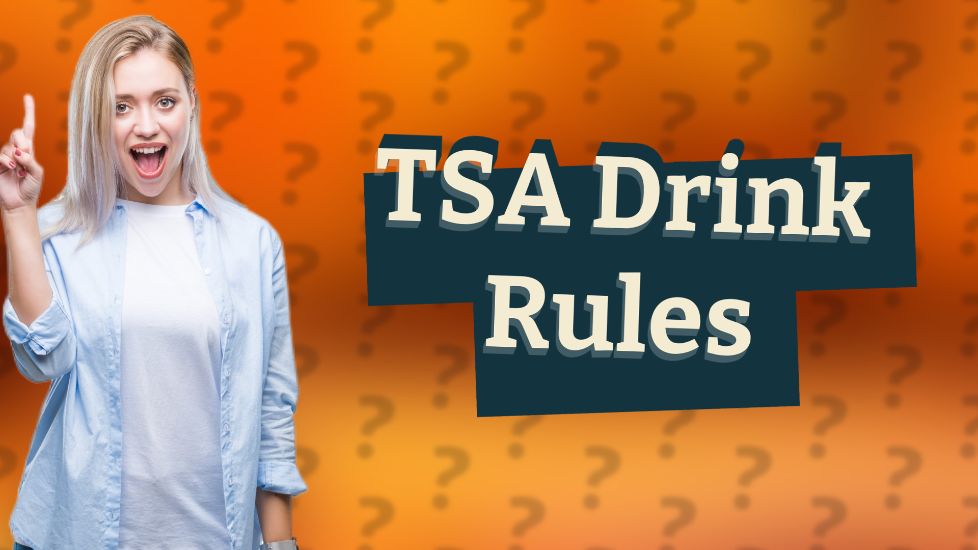 TSA Drink Rules