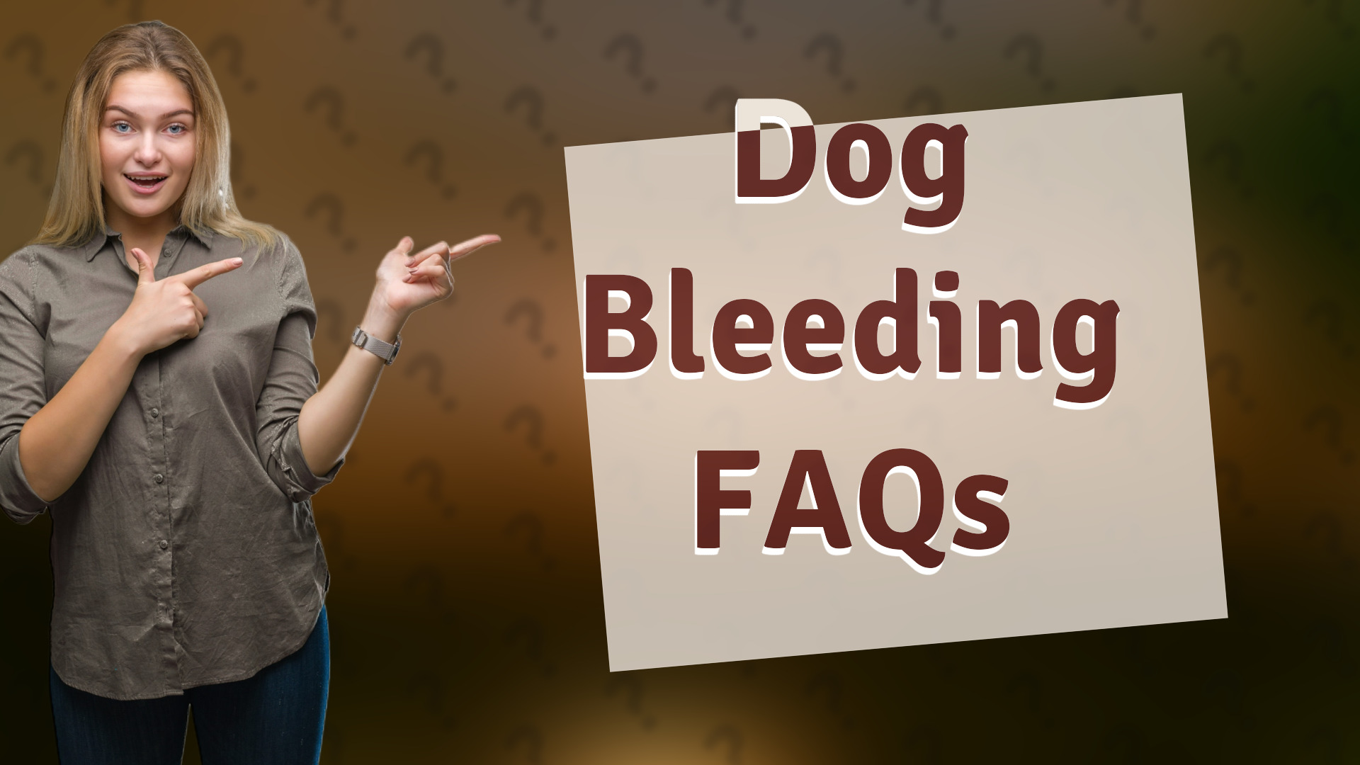 Dog Bleeding FAQs