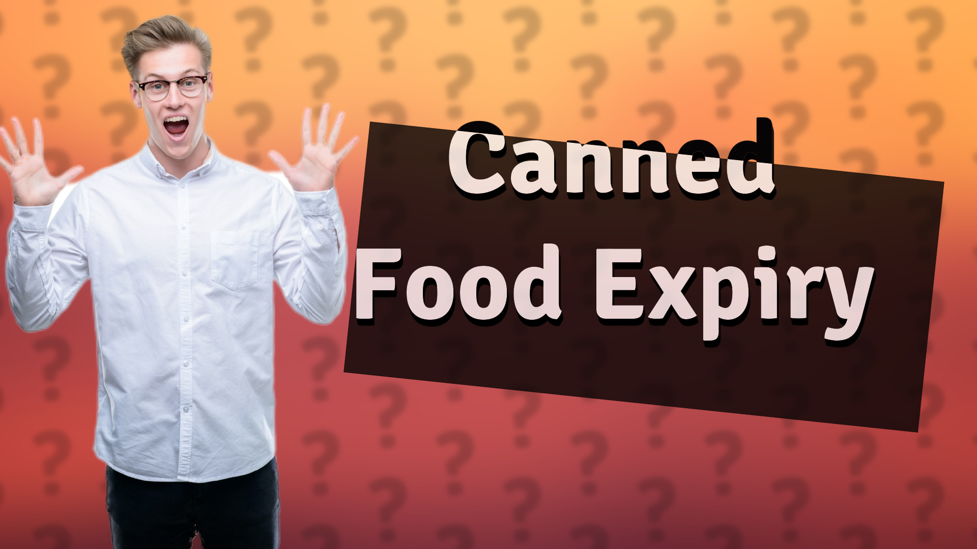 Canned Food Expiry