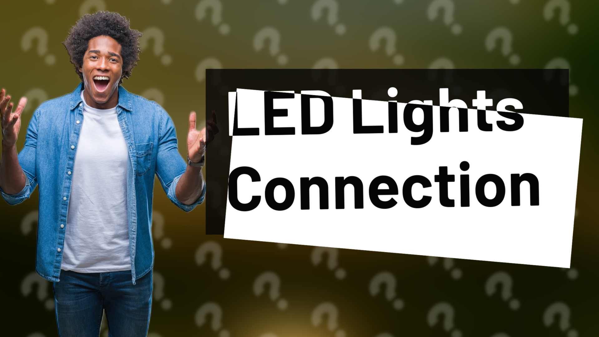 LED Lights Connection